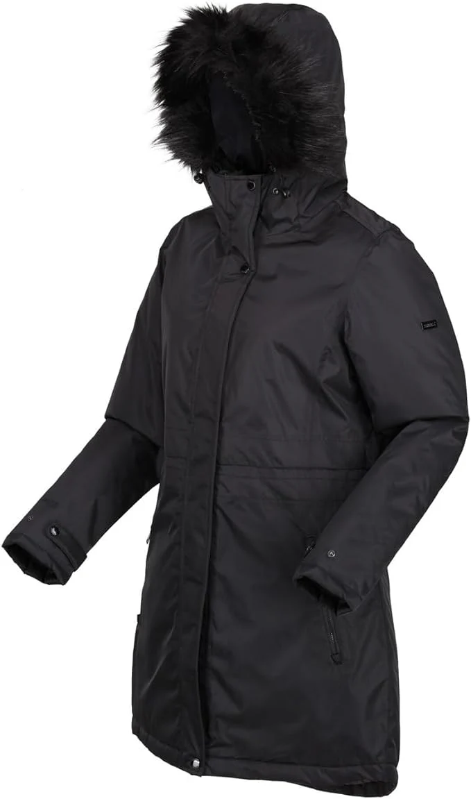Regatta Women's Lyanna Fur Trim Parka Jacket - Image 3