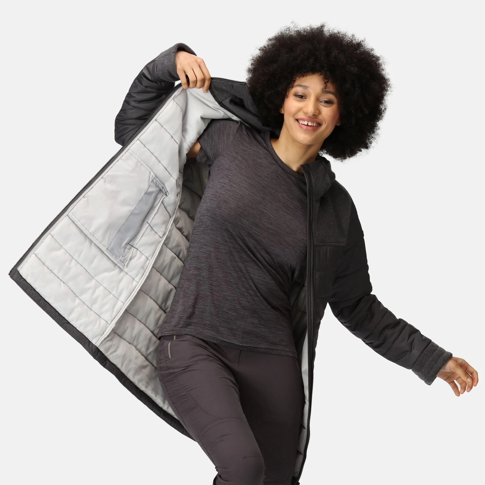 Regatta Women's Melanite Baffled Jacket - Image 4