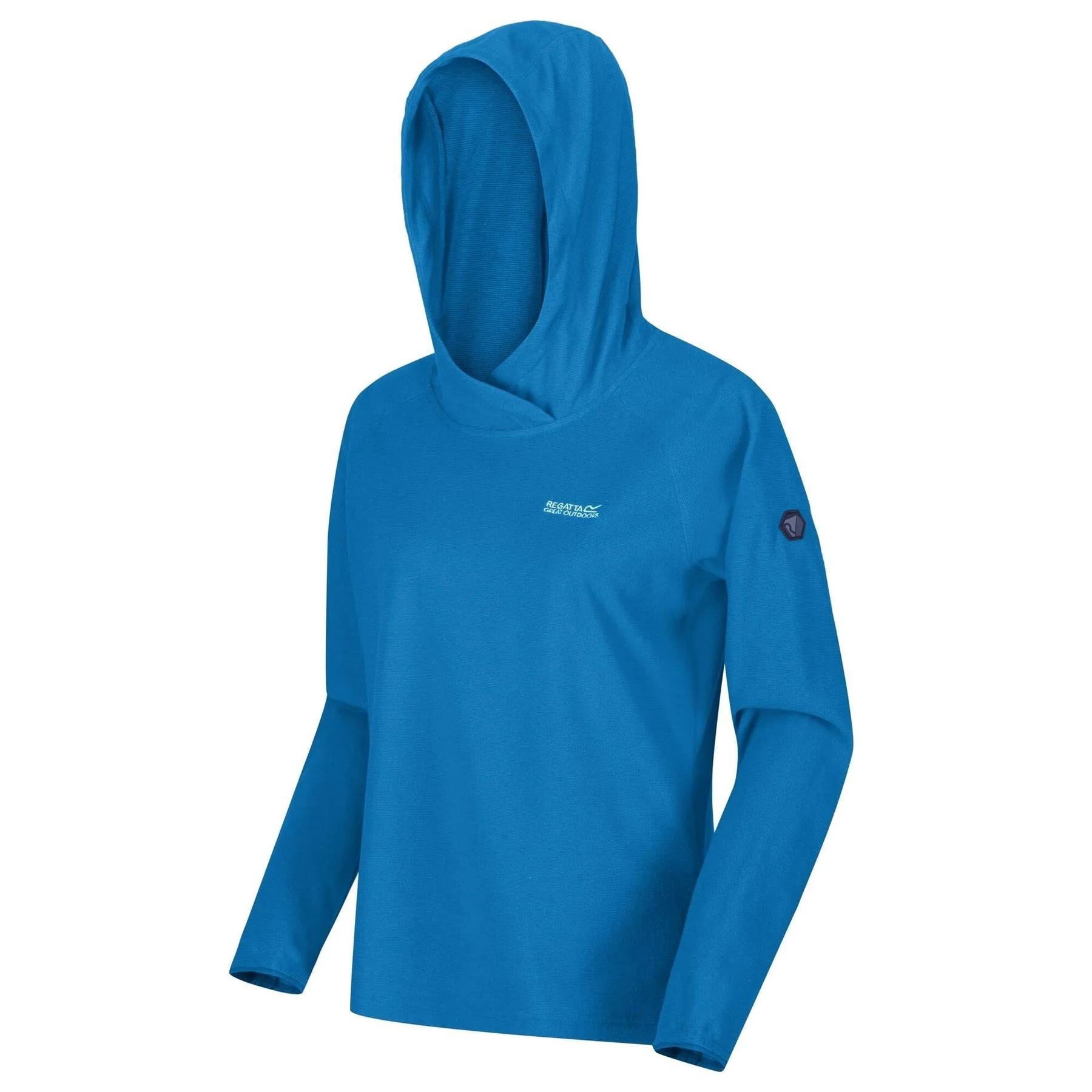 Regatta Womens Montes Lightweight Hooded Fleece Pullover Jumper Hoodie - Image 4