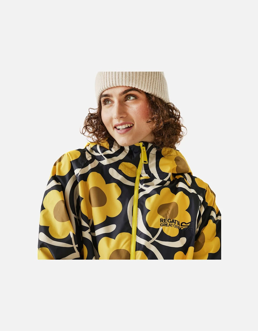 Regatta Womens Orla Kiely Waterproof Fleece Lined Changing Robe - Image 4