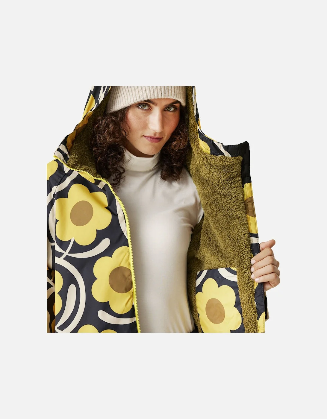 Regatta Womens Orla Kiely Waterproof Fleece Lined Changing Robe - Image 5
