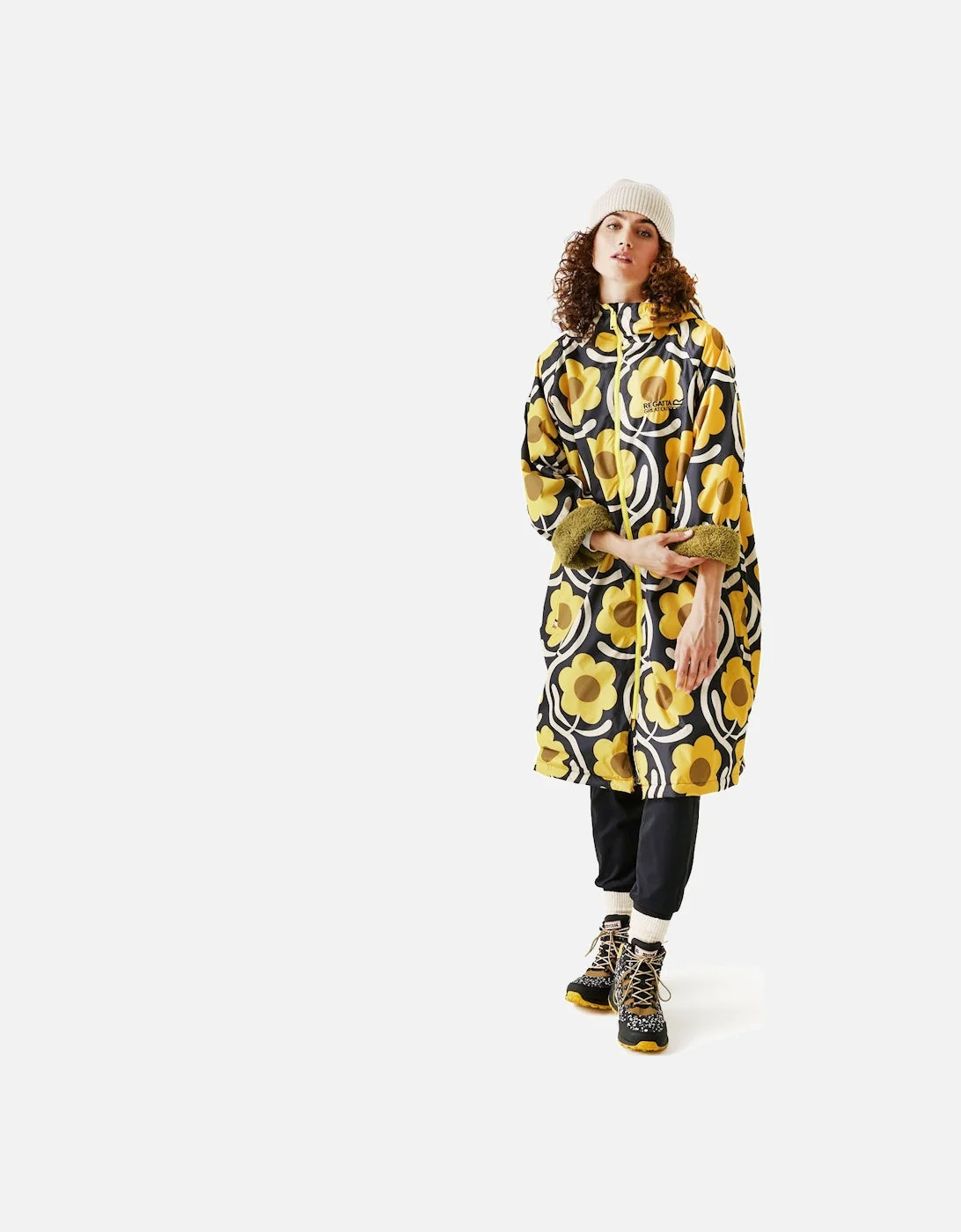 Regatta Womens Orla Kiely Waterproof Fleece Lined Changing Robe - Image 6