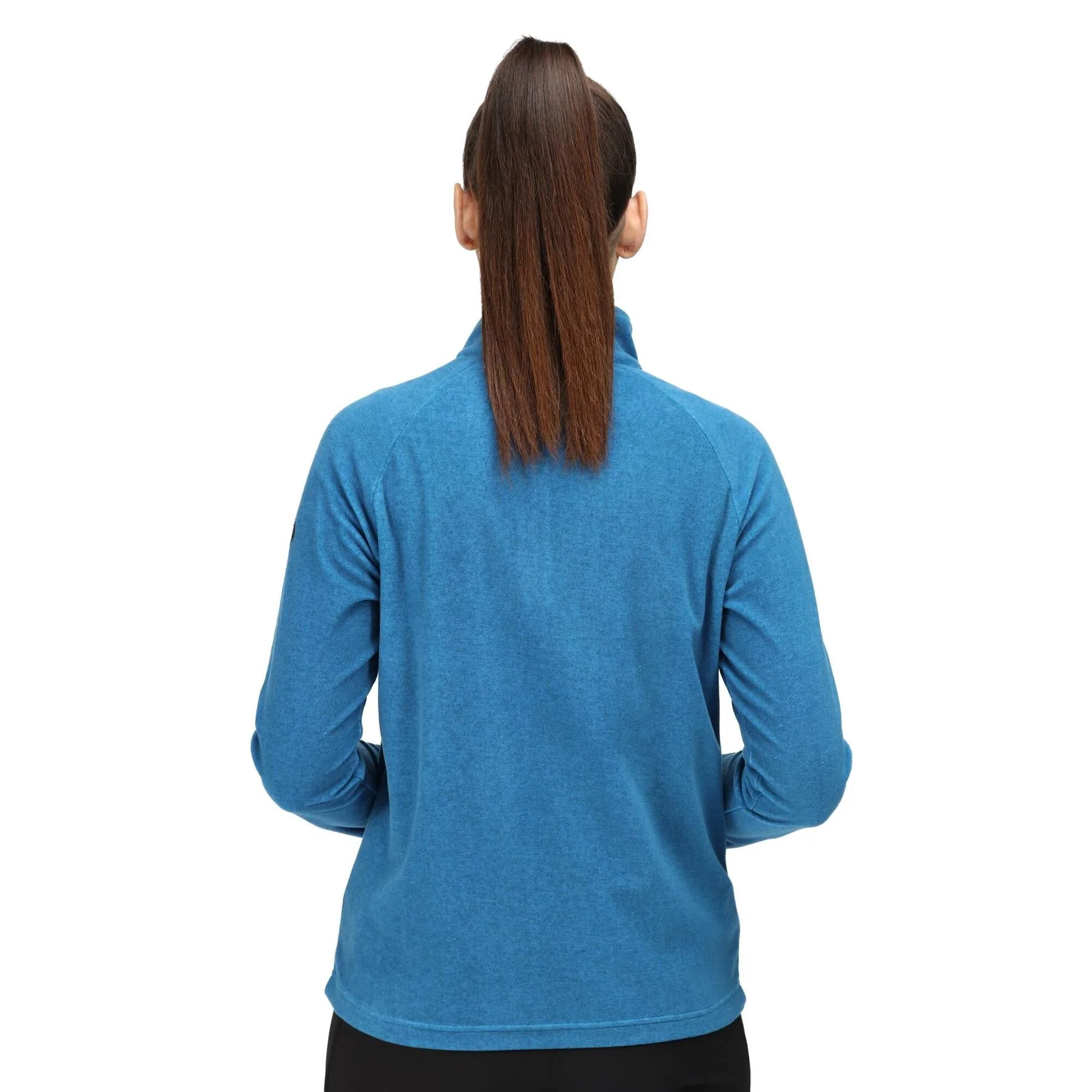 Regatta Womens Pimlo Half Zip Velour Fleece Sweater Pullover Jumper - Image 13