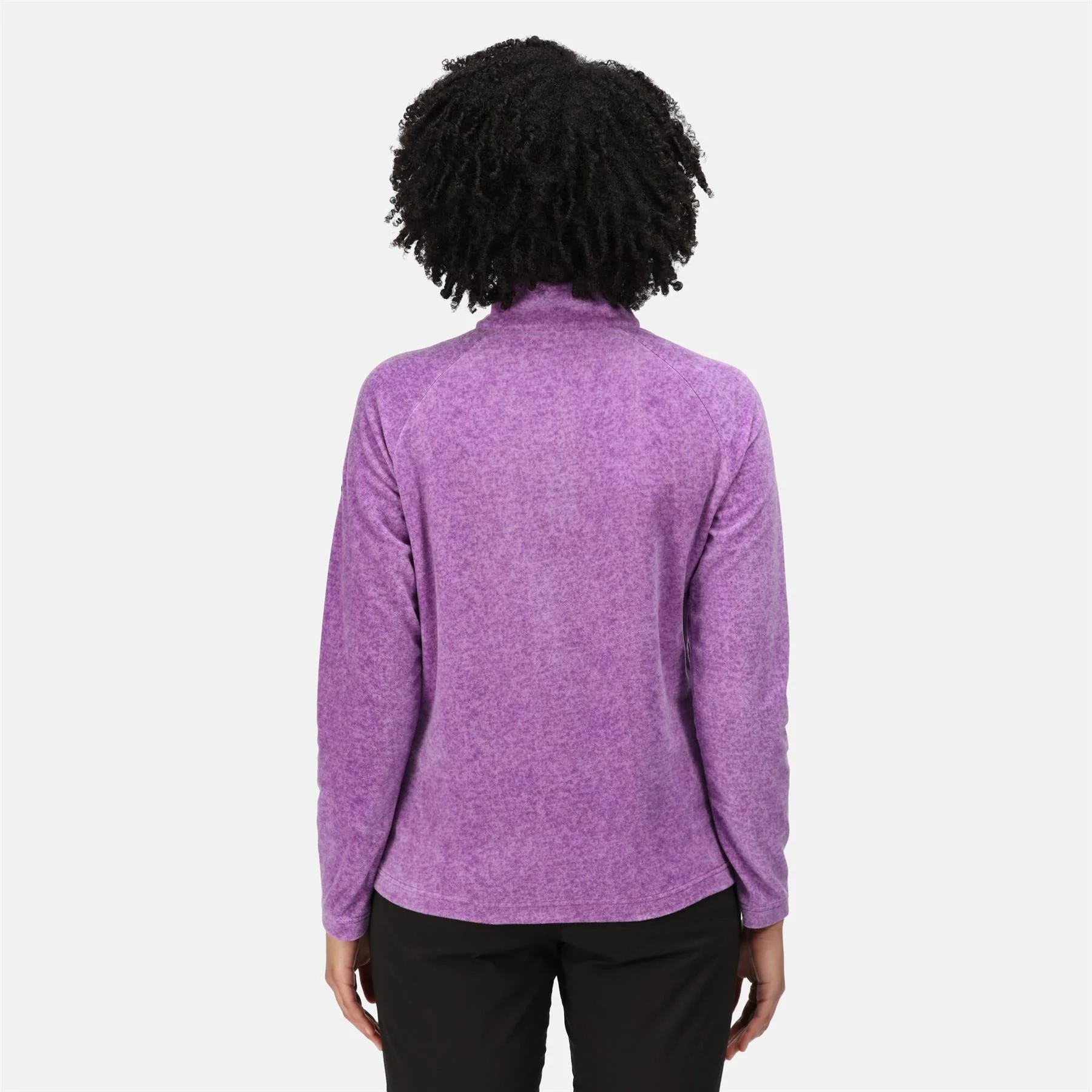 Regatta Womens Pimlo Half Zip Velour Fleece Sweater Pullover Jumper - Image 18