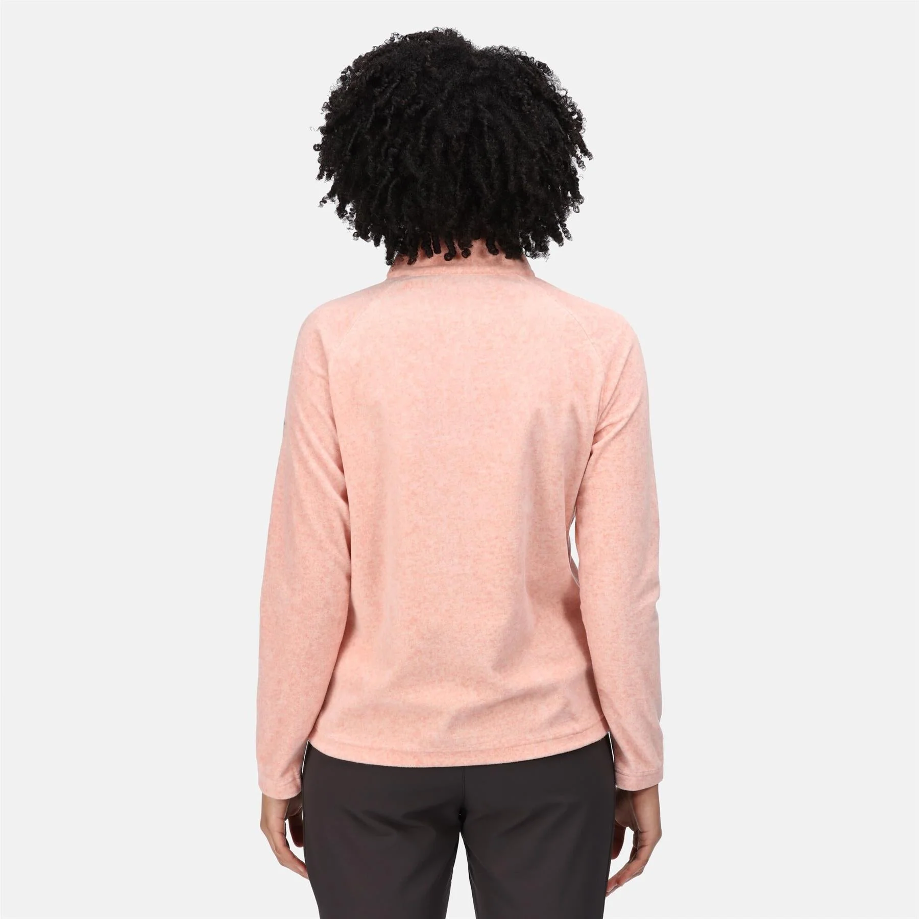 Regatta Womens Pimlo Half Zip Velour Fleece Sweater Pullover Jumper - Image 19