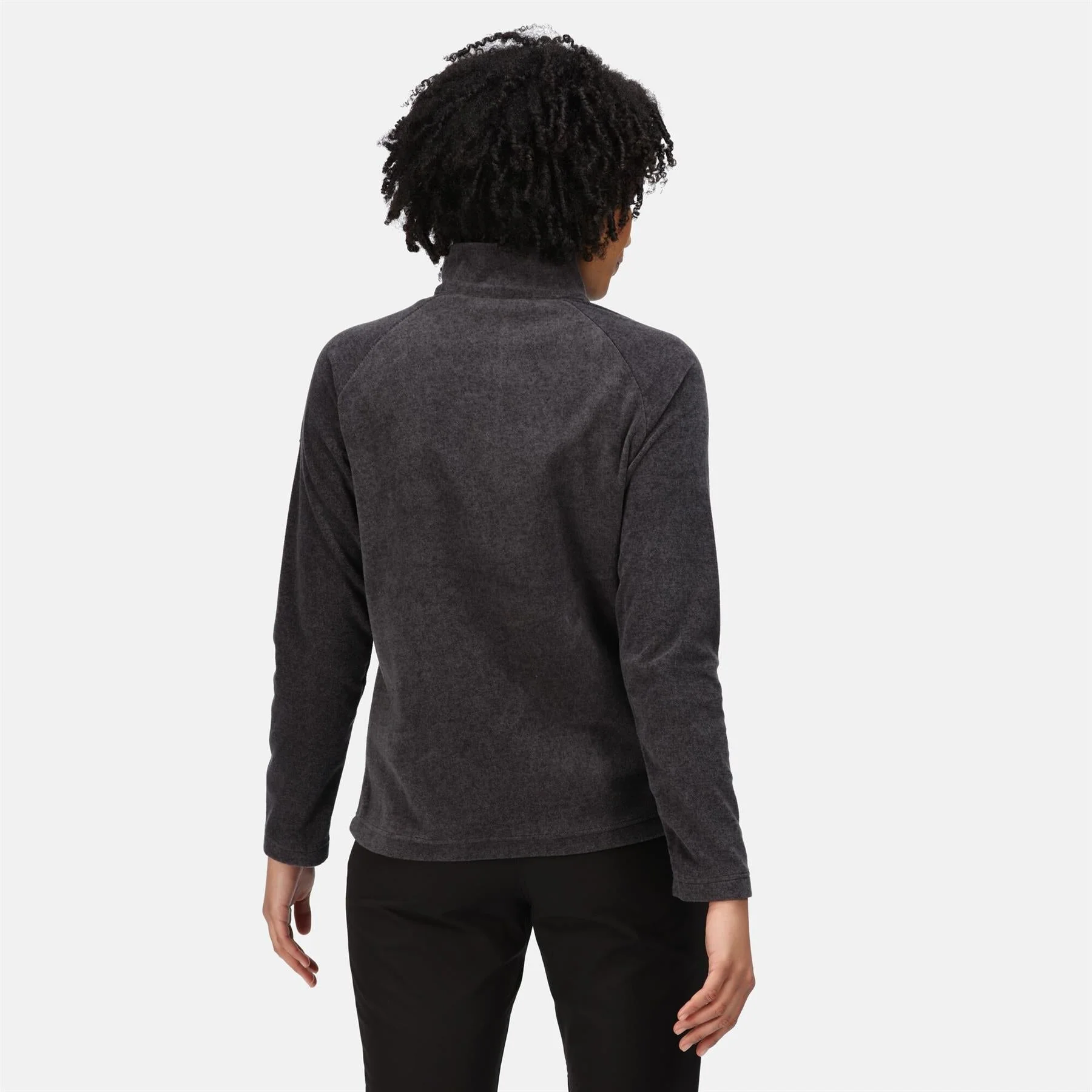 Regatta Womens Pimlo Half Zip Velour Fleece Sweater Pullover Jumper - Image 20
