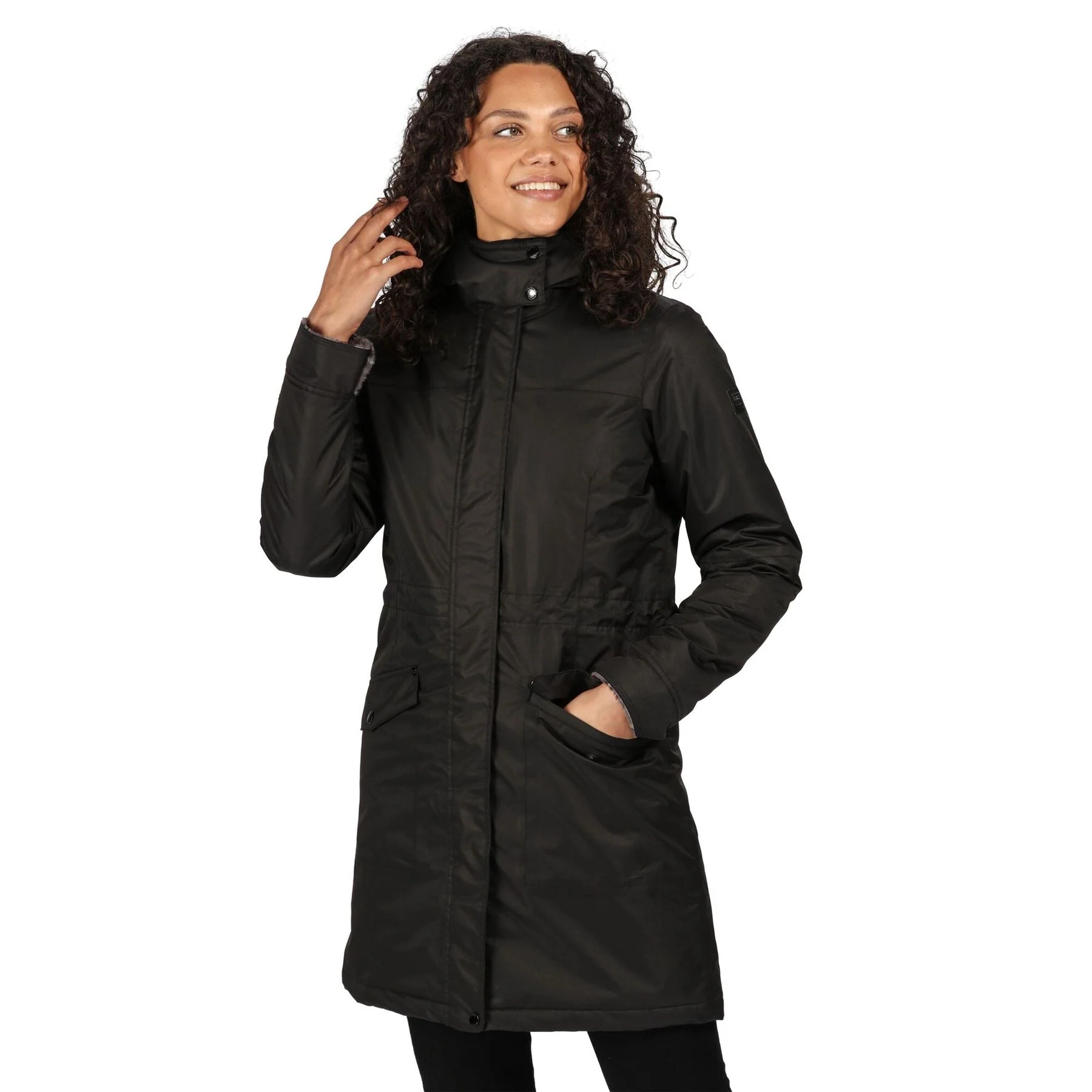 Regatta Womens Rimona Insulated Hooded Waterproof Parka Jacket - Image 2