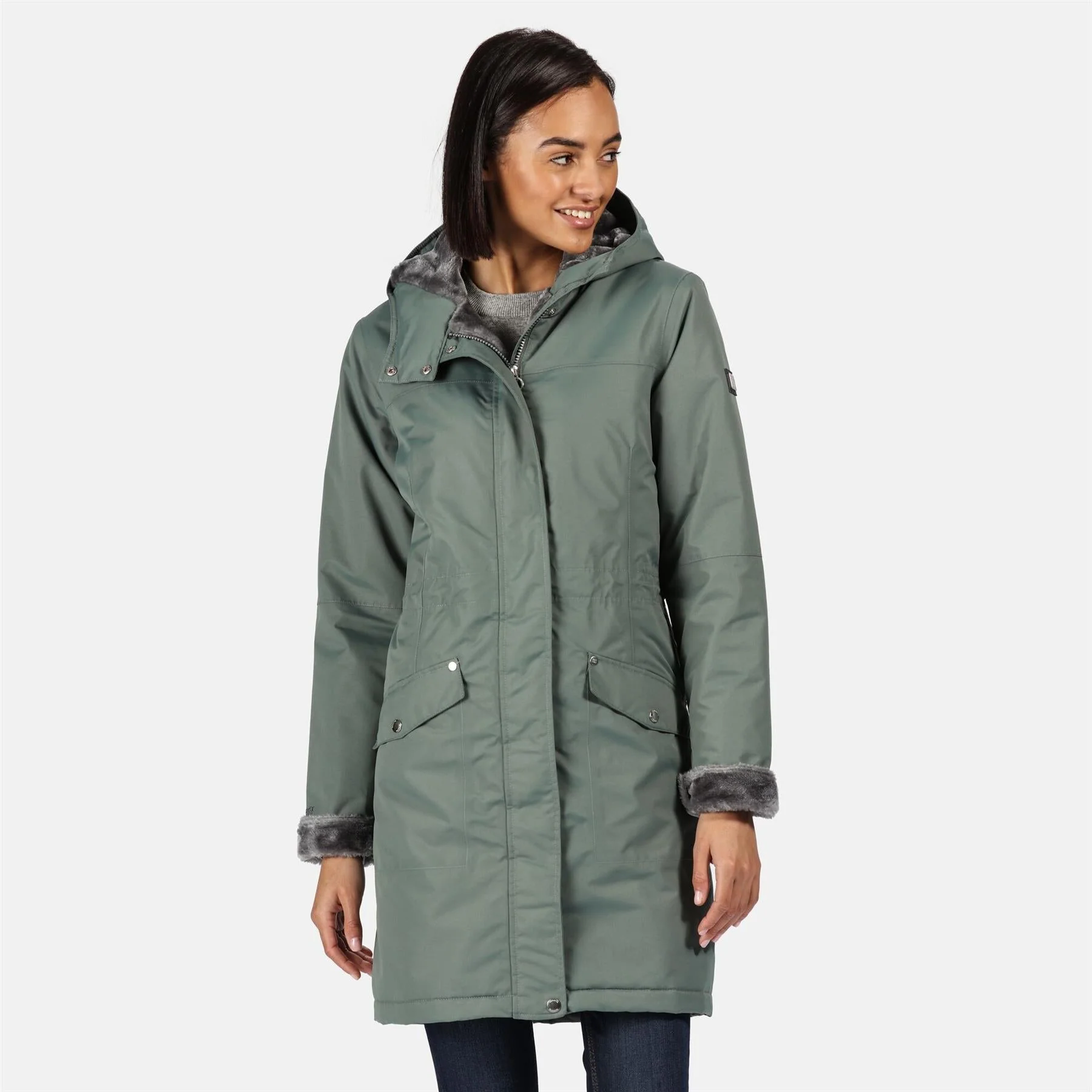Regatta Womens Rimona Insulated Hooded Waterproof Parka Jacket - Image 5