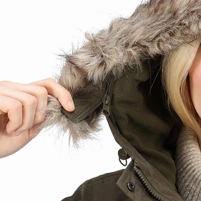 Regatta Women's Sabinka Fur Trim Parka Jacket - Image 9