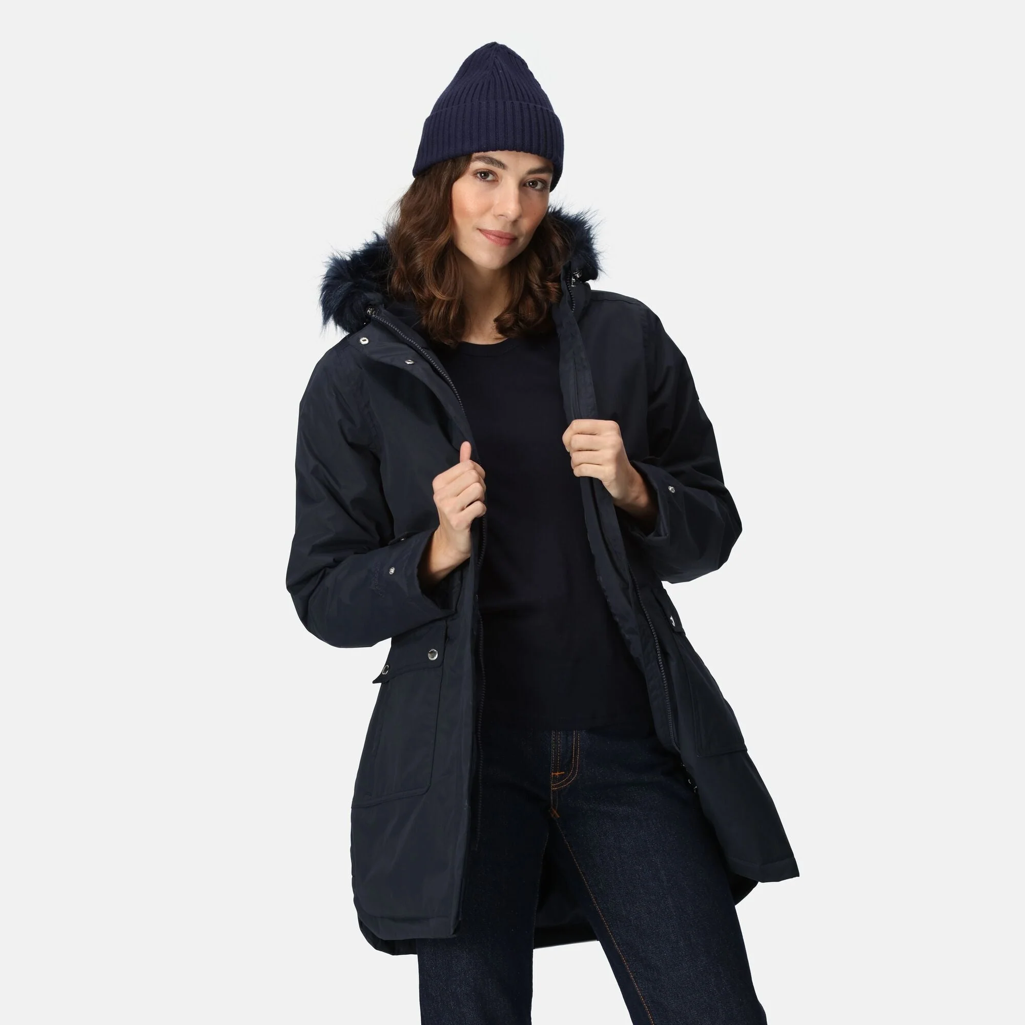 Regatta Womens Sabinka Fur Trim Waterproof Insulated Parka Coat - Image 39