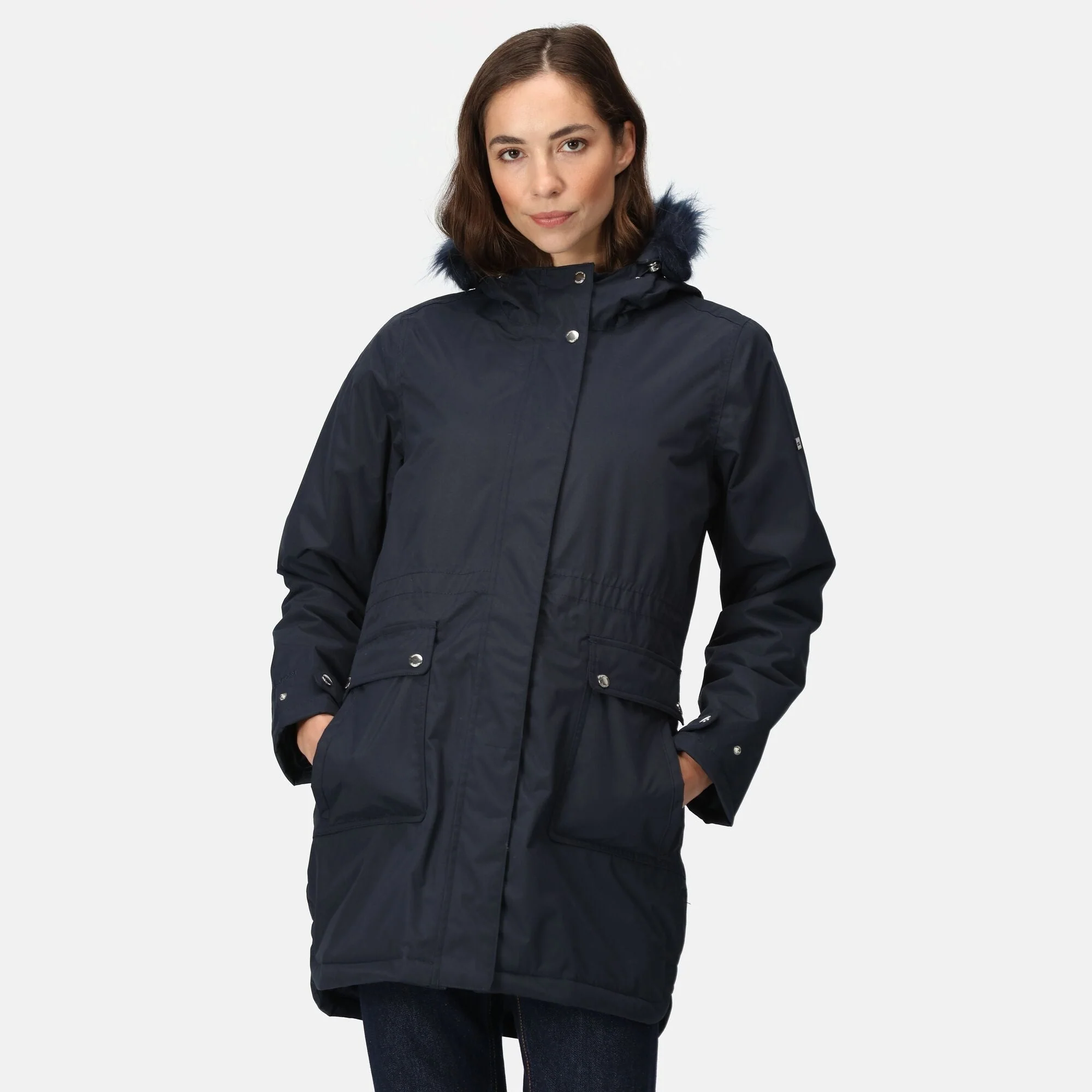 Regatta Womens Sabinka Fur Trim Waterproof Insulated Parka Coat - Image 41