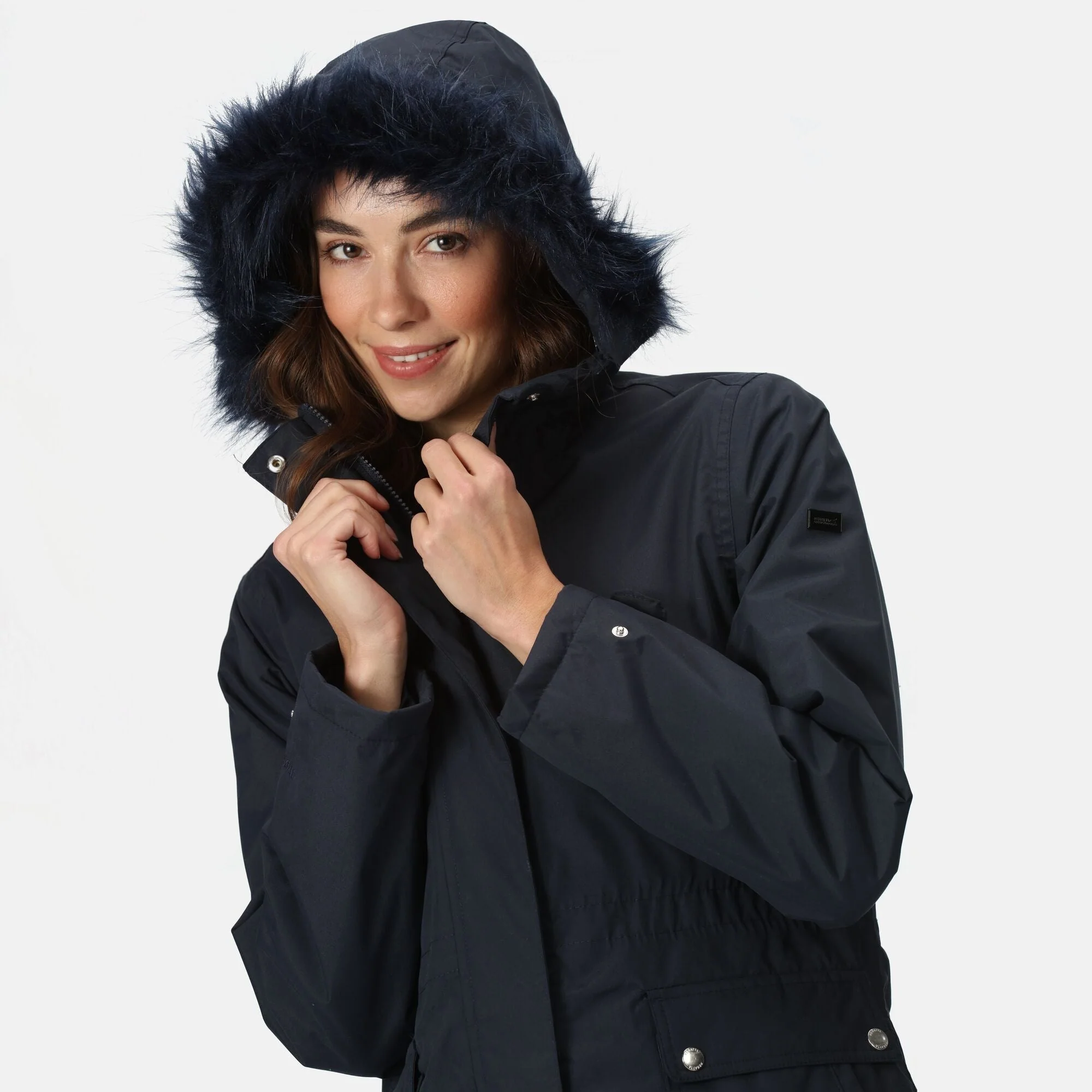 Regatta Womens Sabinka Fur Trim Waterproof Insulated Parka Coat - Image 44