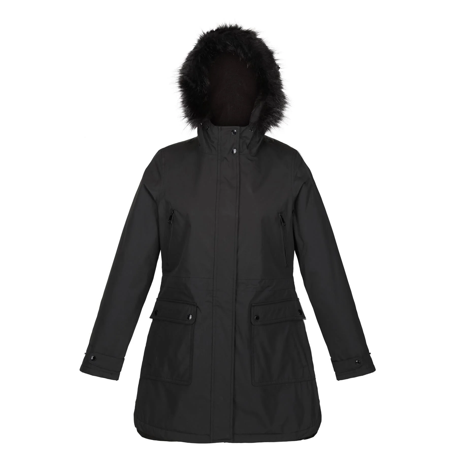 Regatta Womens Sabinka Fur Trim Waterproof Insulated Parka Coat - Image 7
