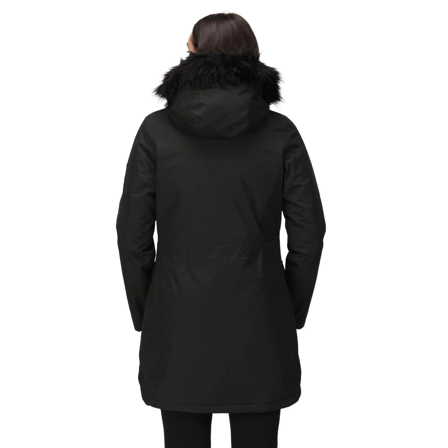 Regatta Womens Sabinka Fur Trim Waterproof Insulated Parka Coat - Image 9