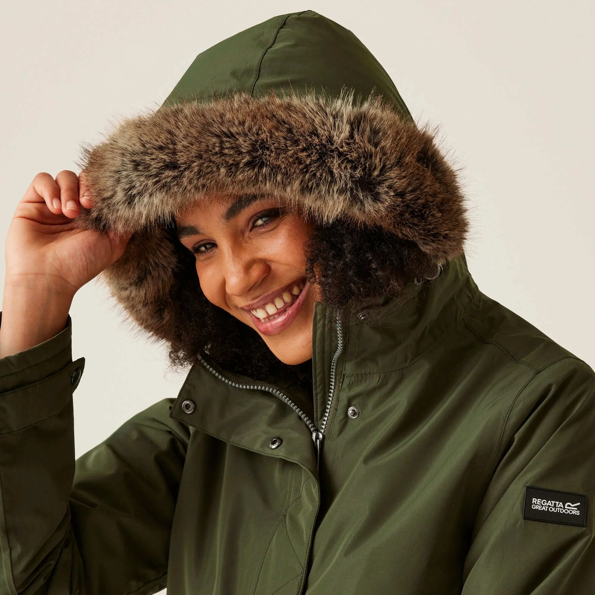 Regatta Women's Sabinka II Fur Trim Parka Jacket - Image 16