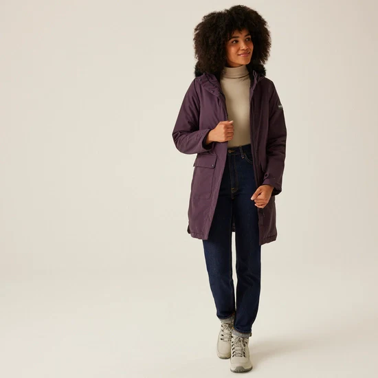 Regatta Women's Sabinka II Fur Trim Parka Jacket - Image 3