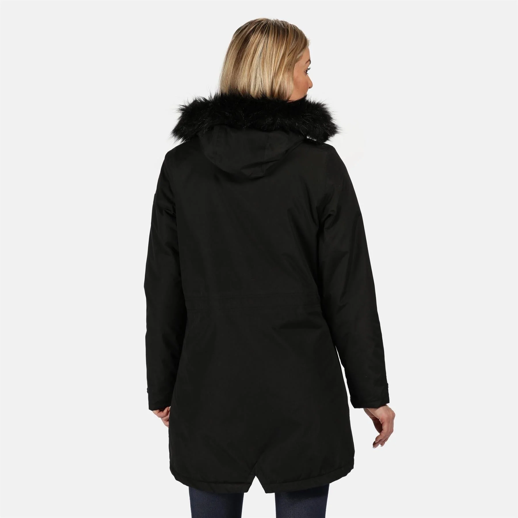 Regatta Womens Serleena II Waterproof Insulated Fur Trim Hooded Parka Jacket - Image 10