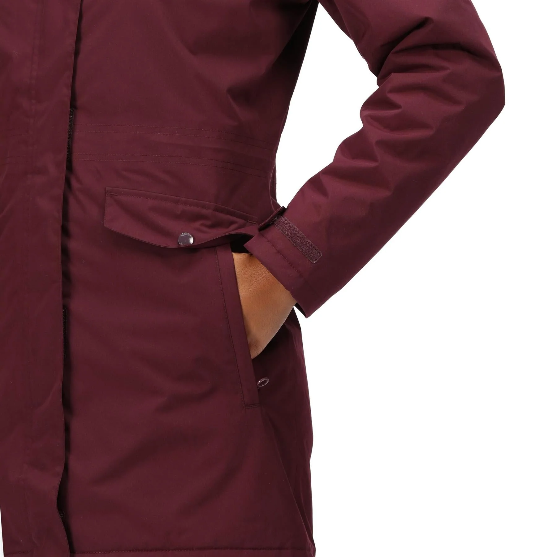 Regatta Womens Serleena II Waterproof Insulated Fur Trim Hooded Parka Jacket - Image 16