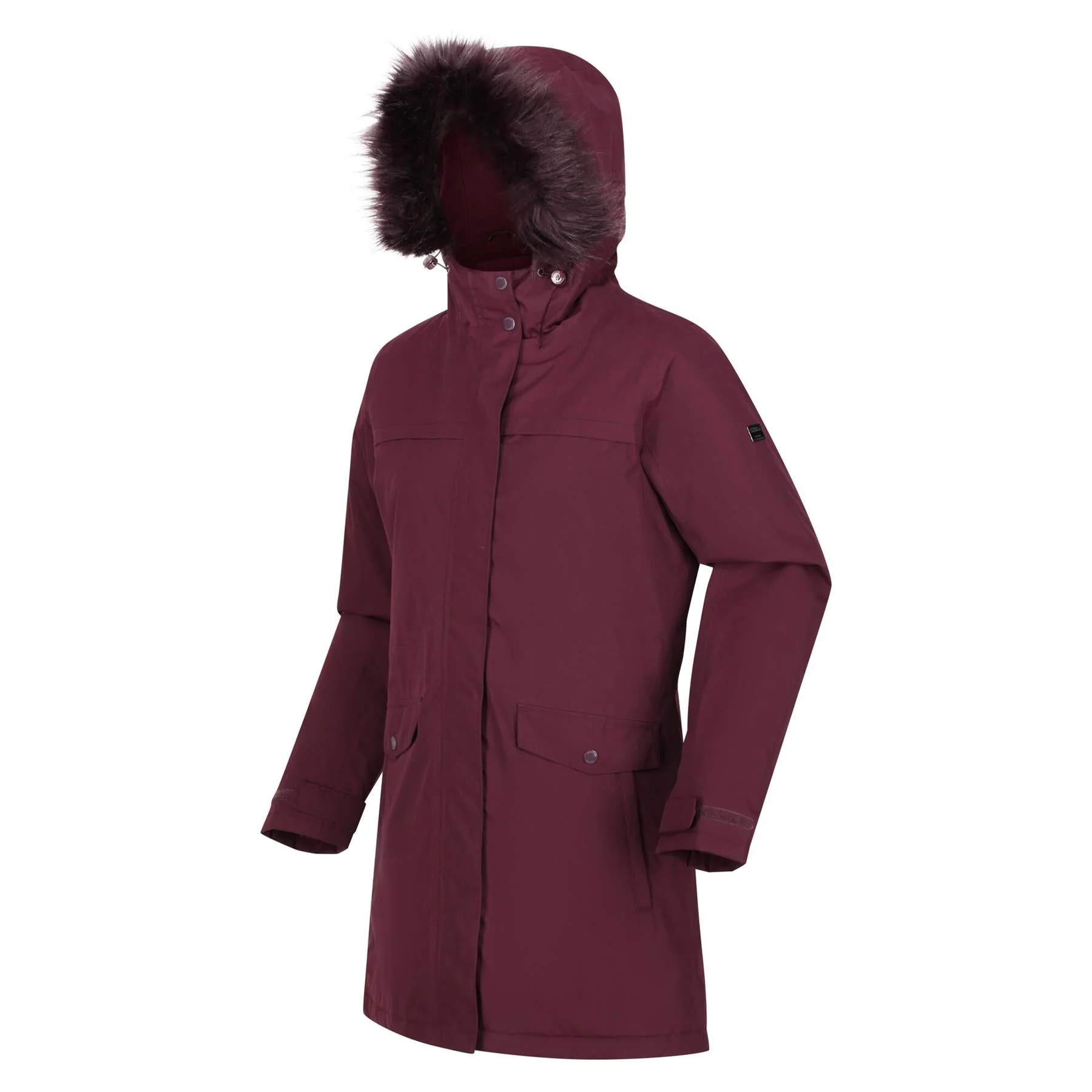 Regatta Womens Serleena II Waterproof Insulated Fur Trim Hooded Parka Jacket - Image 20