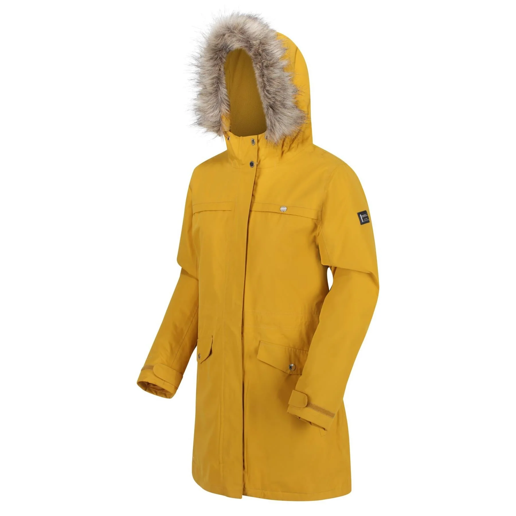 Regatta Womens Serleena II Waterproof Insulated Fur Trim Hooded Parka Jacket - Image 30