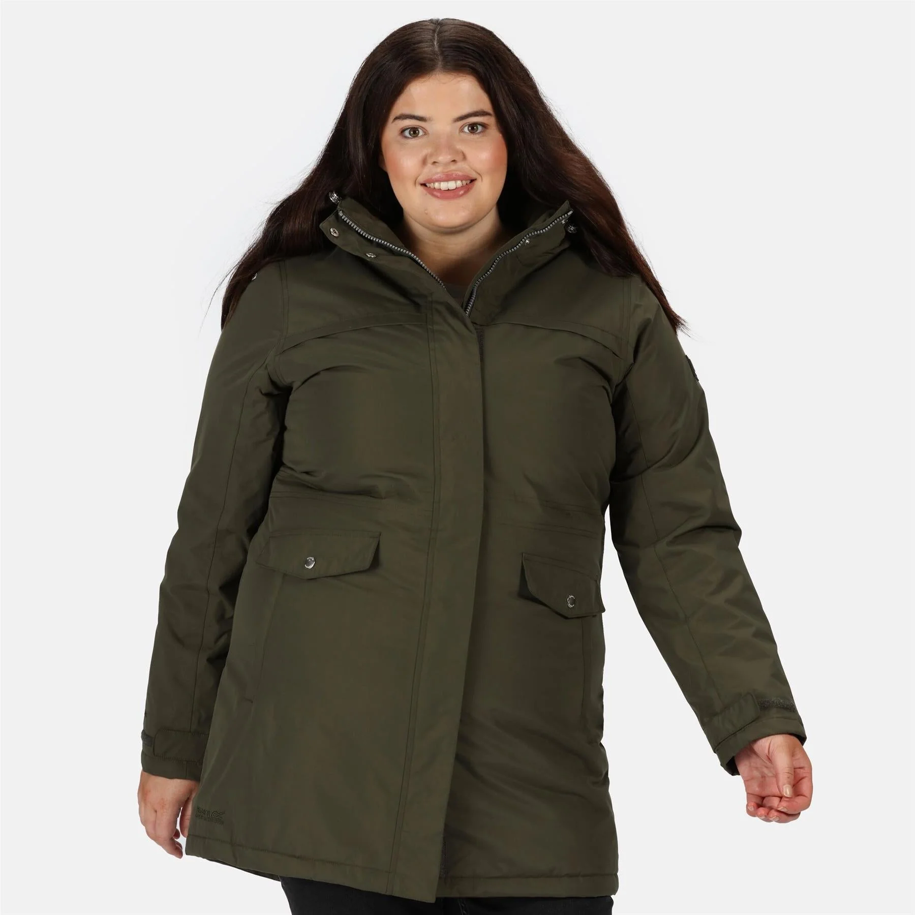 Regatta Womens Serleena II Waterproof Insulated Fur Trim Hooded Parka Jacket - Image 34
