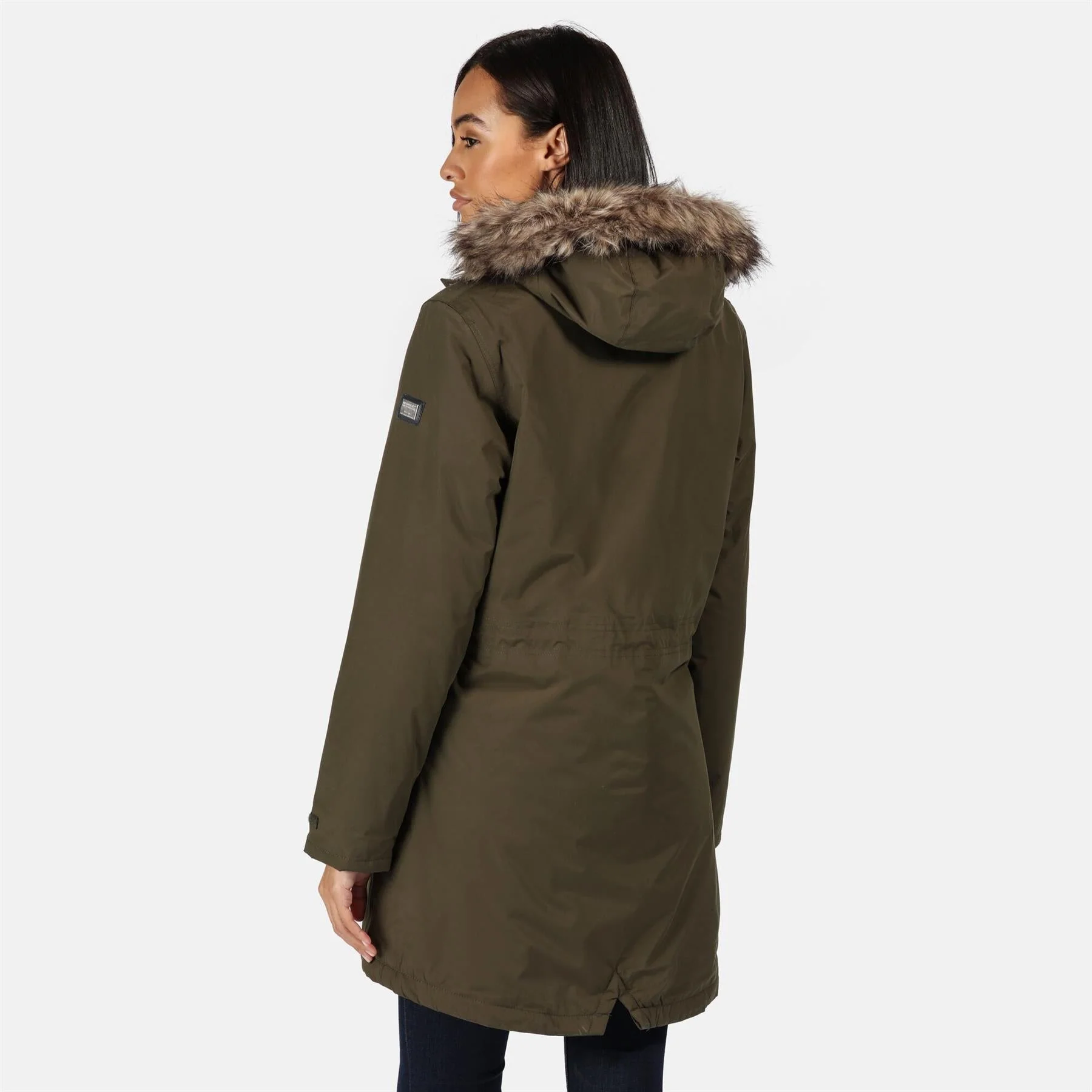 Regatta Womens Serleena II Waterproof Insulated Fur Trim Hooded Parka Jacket - Image 49