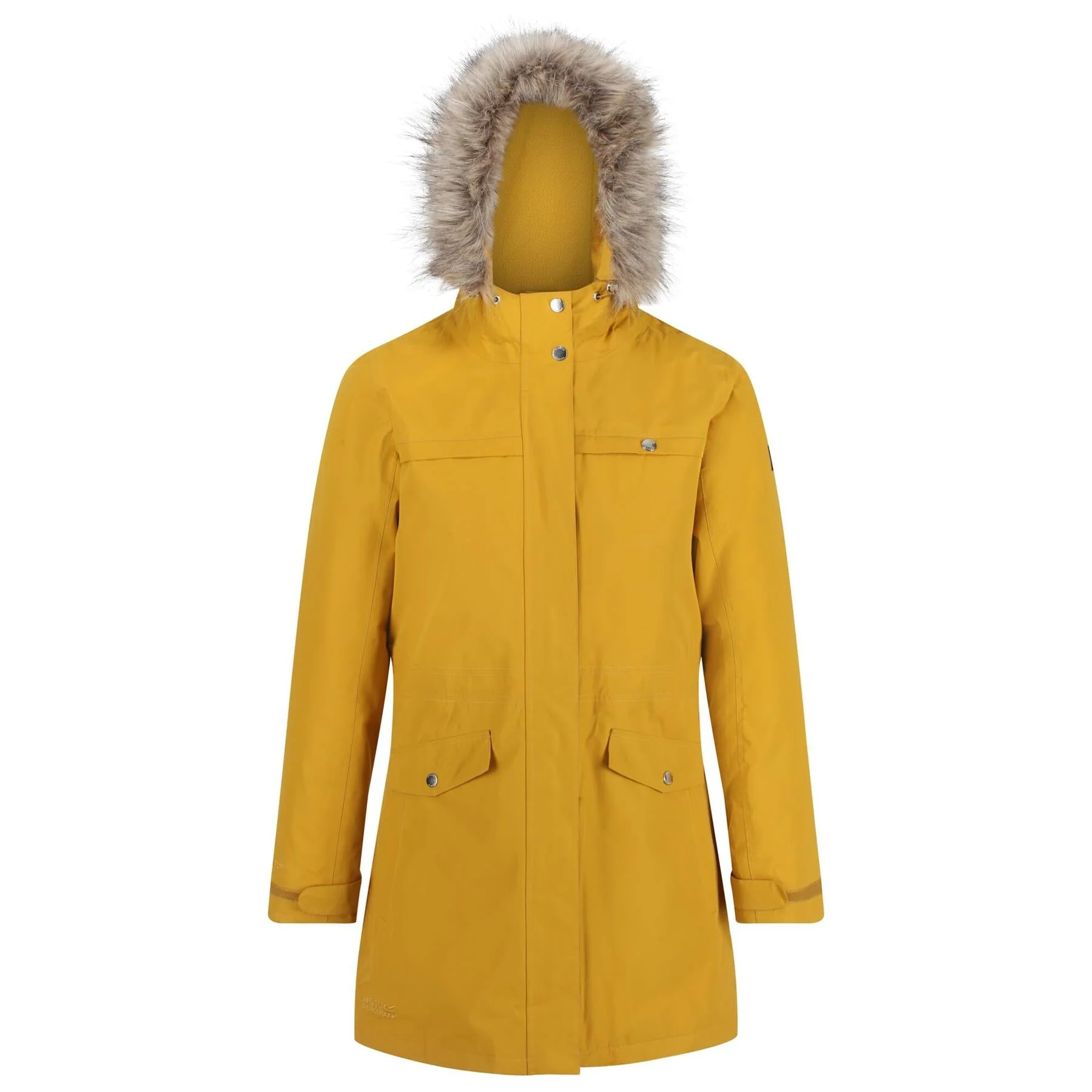 Regatta Womens Serleena II Waterproof Insulated Fur Trim Hooded Parka Jacket - Image 63