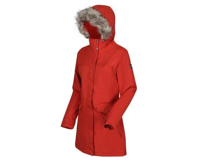 Regatta Womens Serleena II Waterproof Insulated Fur Trim Hooded Parka Jacket - Image 8