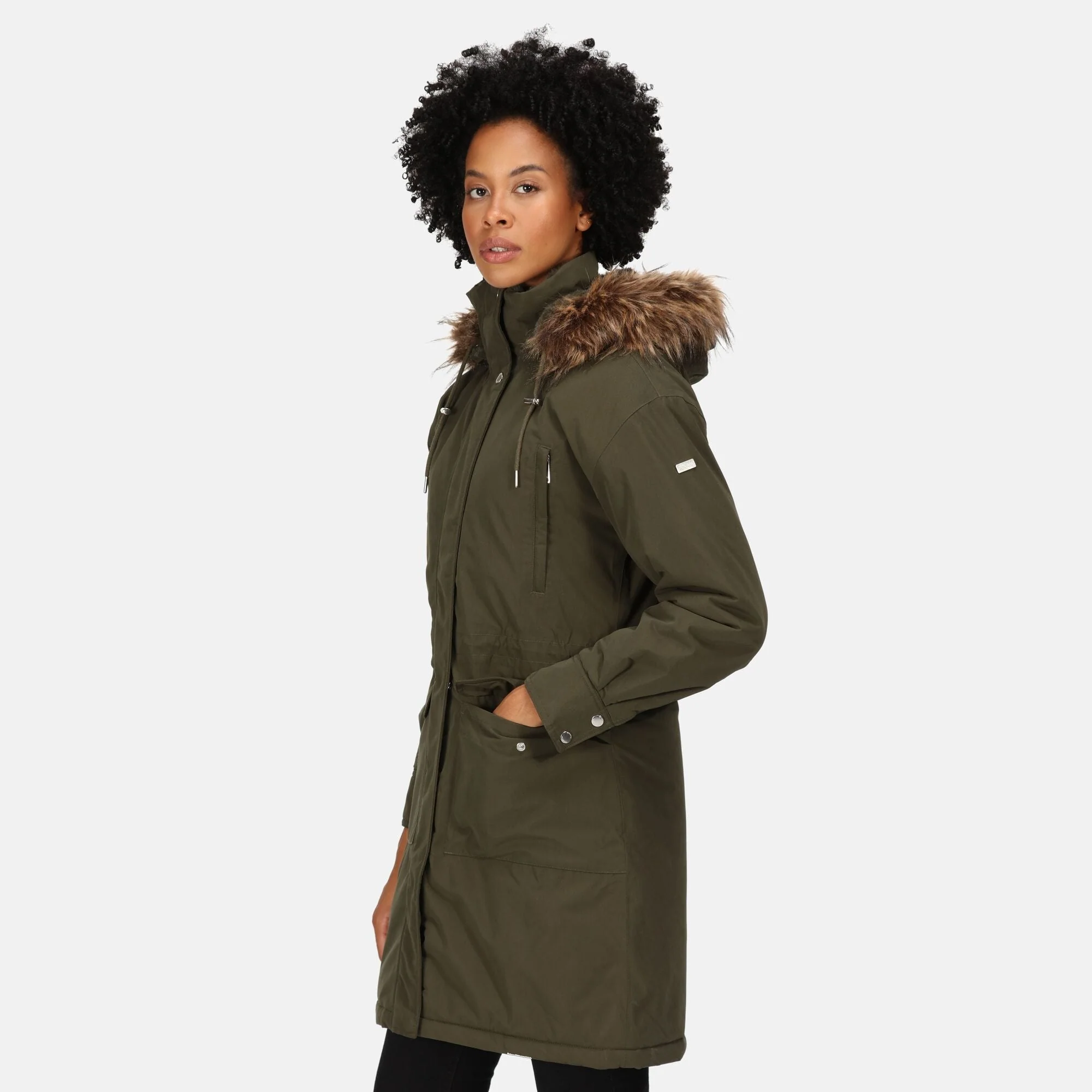 Regatta Women's Shiloh Fur Trim Parka Jacket - Image 4