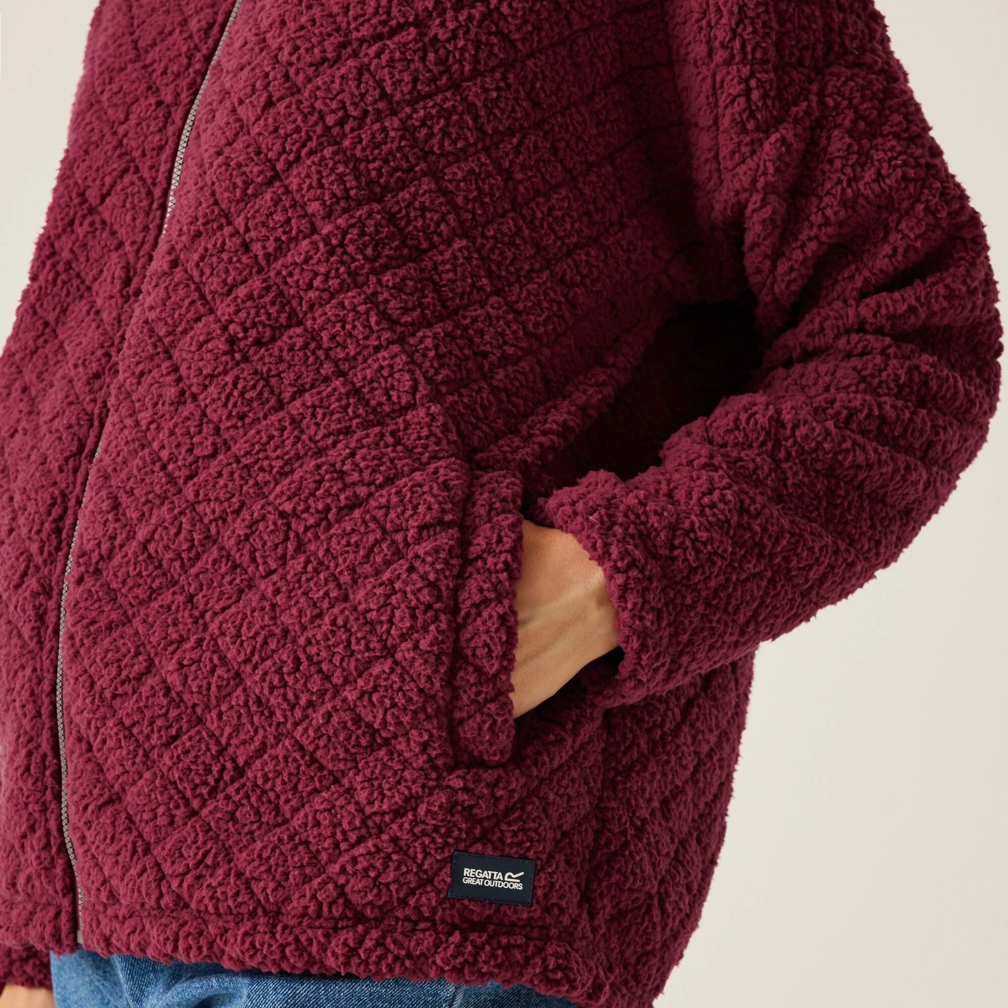 Regatta WomensWomen's Apphia Full Zip Fluffy Fleece - Image 11