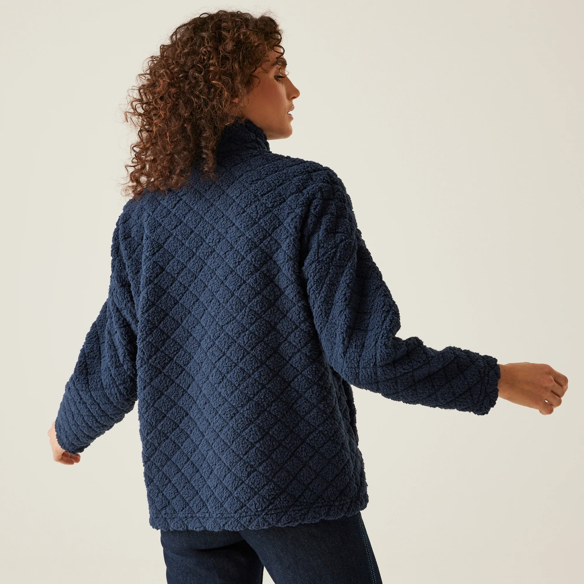 Regatta WomensWomen's Apphia Full Zip Fluffy Fleece - Image 4