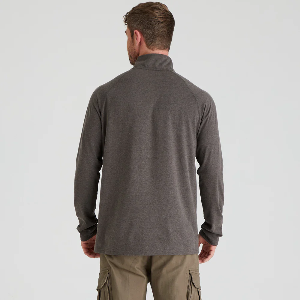 Ridgeline Men's Baseline Pull-on Zip Top - Image 2