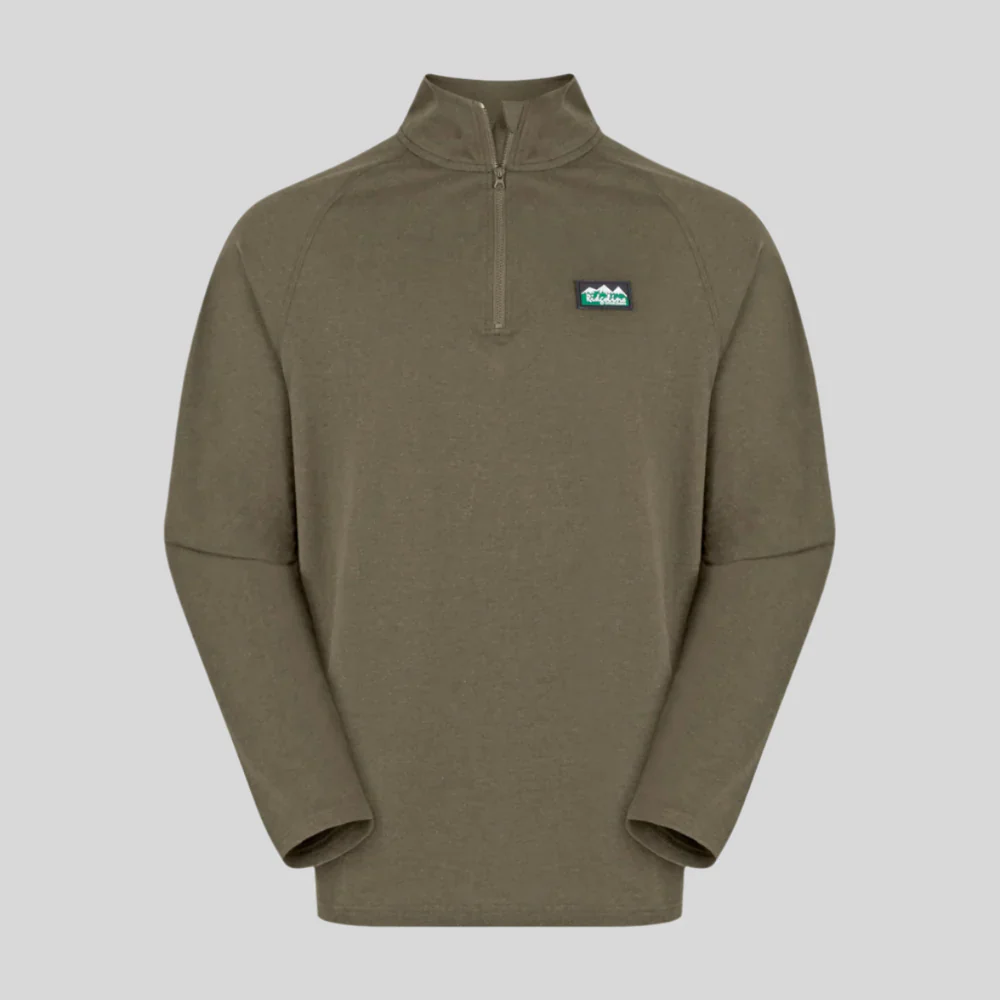 Ridgeline Men's Baseline Pull-on Zip Top - Image 3