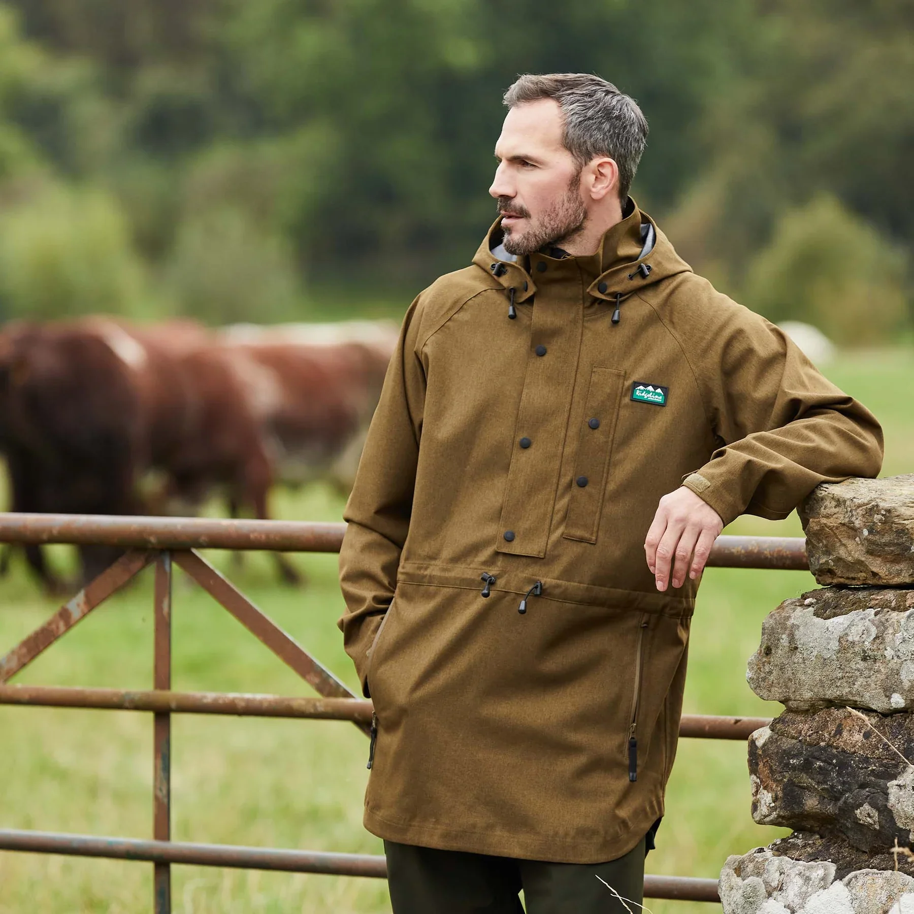 Ridgeline Mens Monsoon Light Smock