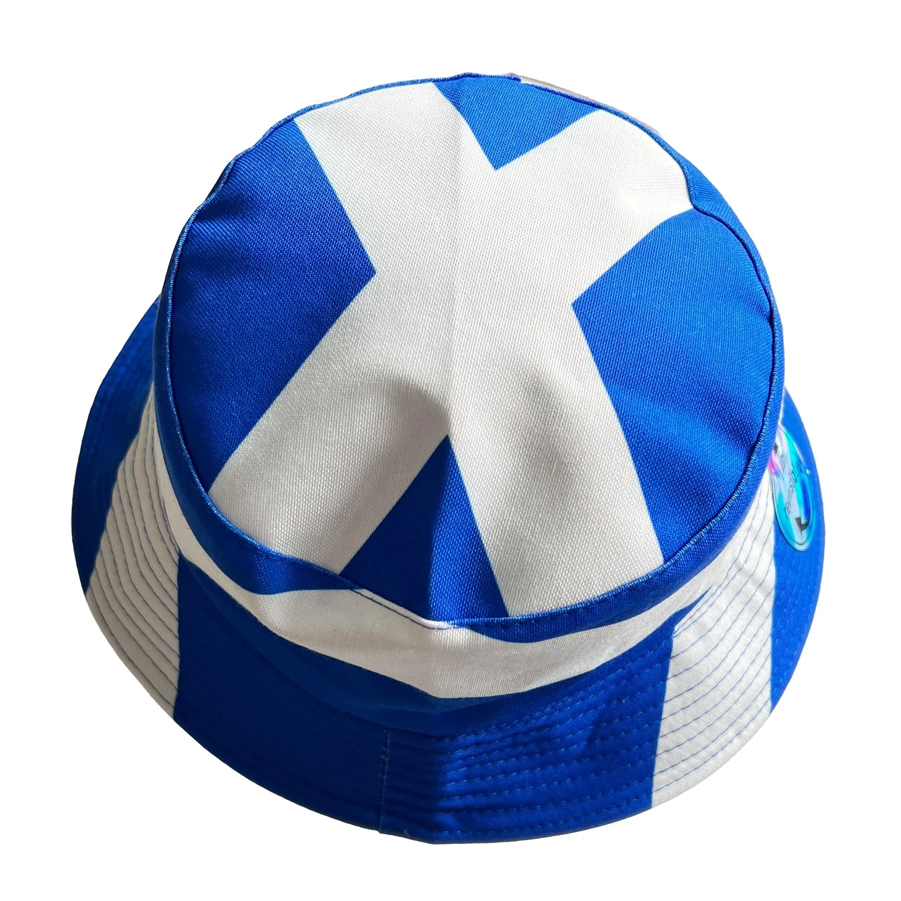 Scottish Adults Bucket Hat | Scottish Flag Reversible - Image 2