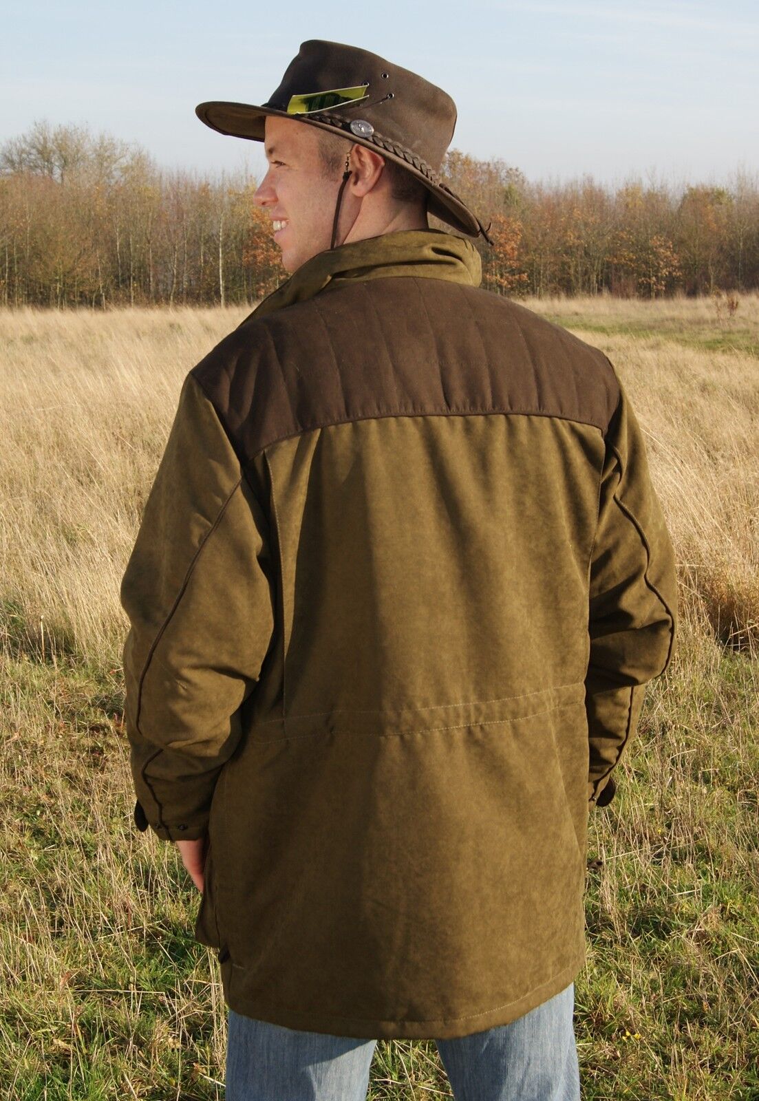 Sherwood Forest Kensington Mens Waterproof Shooting Jacket - Image 3