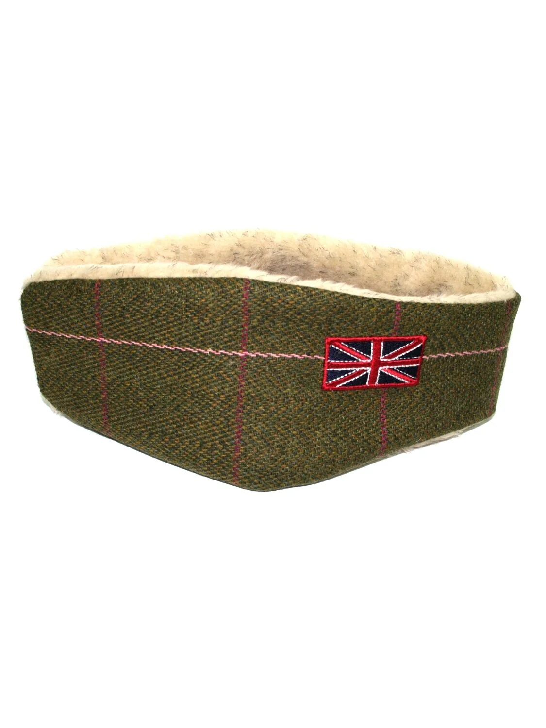 Shire Classic Womens Tweed Fur Lined Headbands - Image 2