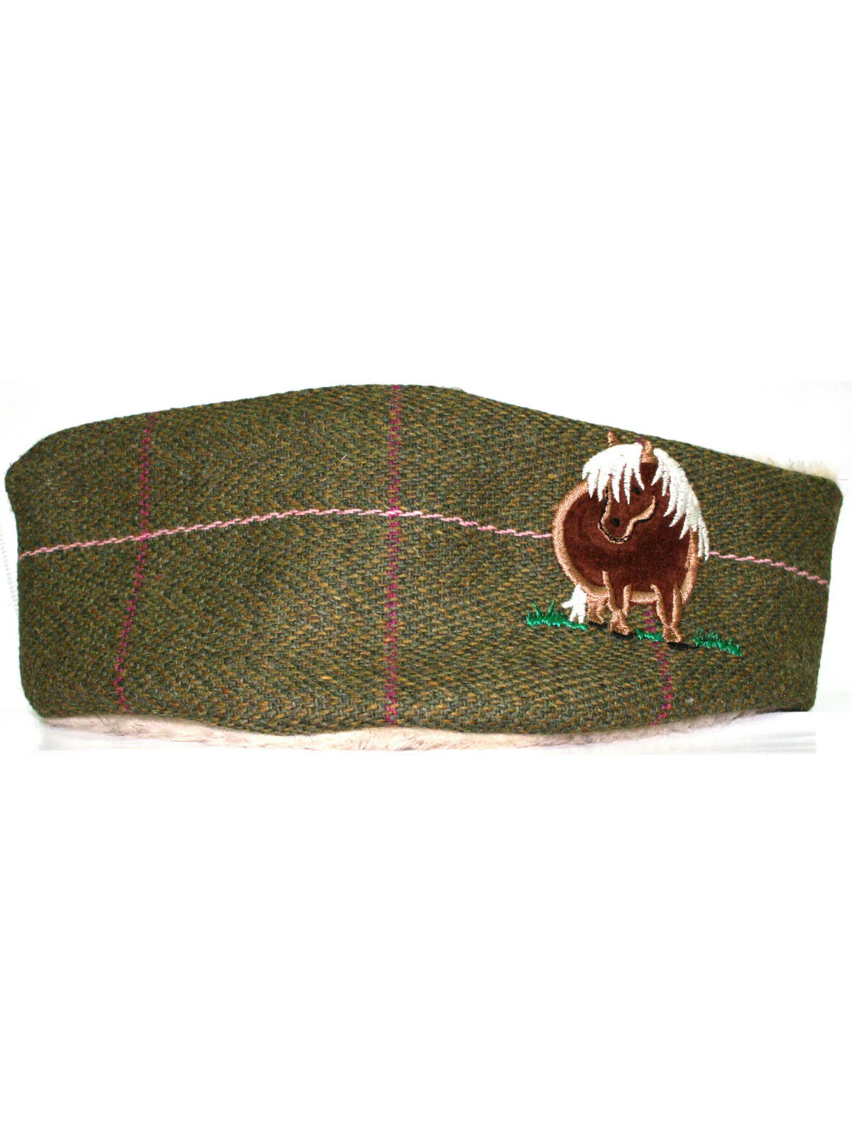 Shire Classic Womens Tweed Fur Lined Headbands - Image 3