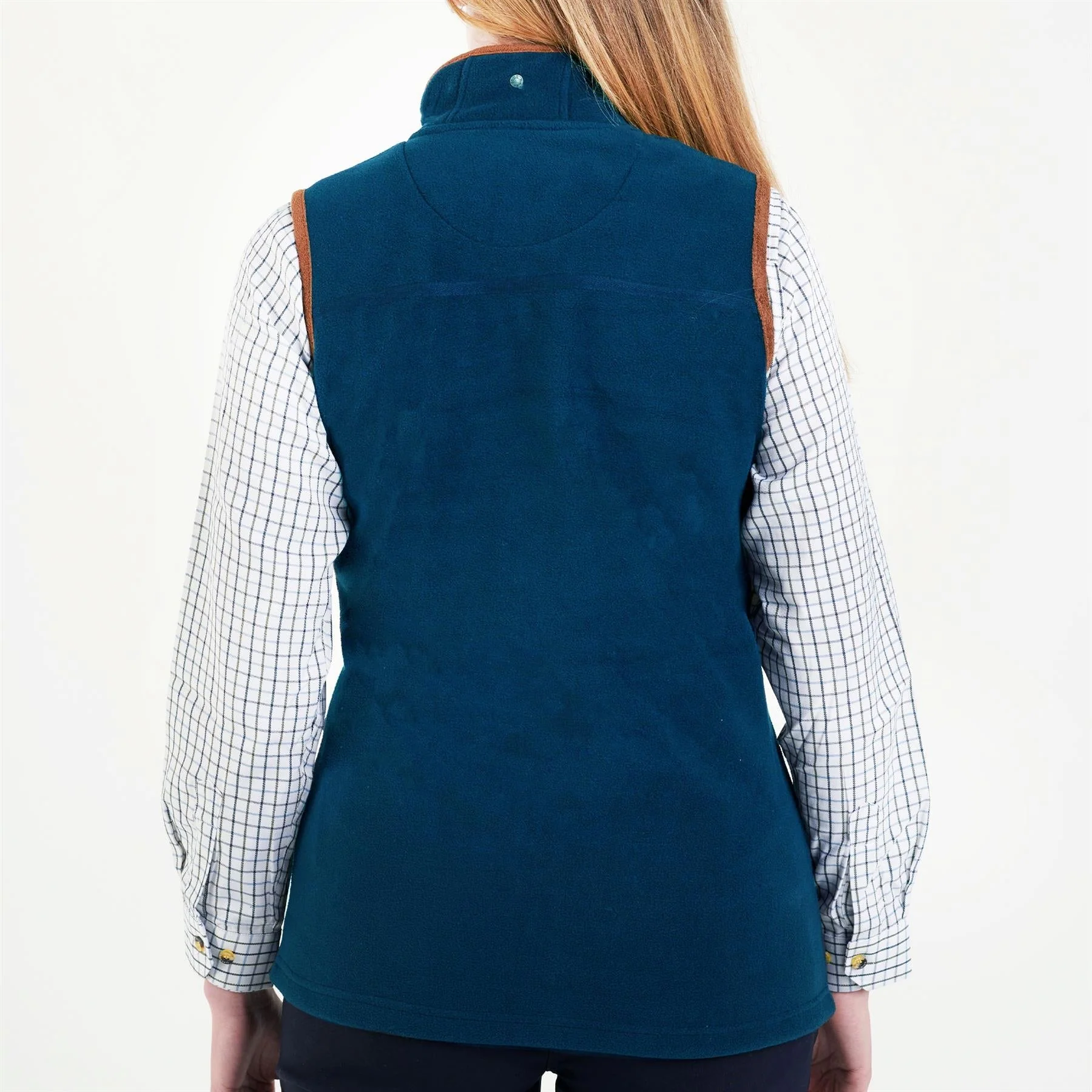 Hazy Blue Womens Sofia Full Zip Fleece Bodywarmer - Image 17