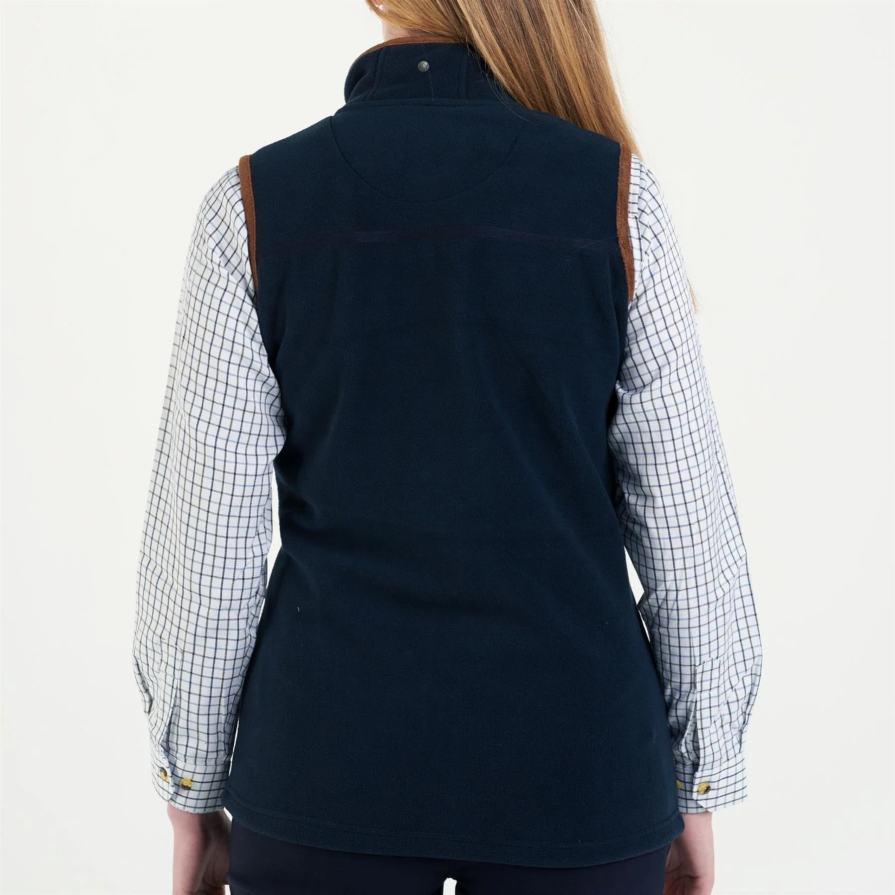 Hazy Blue Womens Sofia Full Zip Fleece Bodywarmer - Image 24