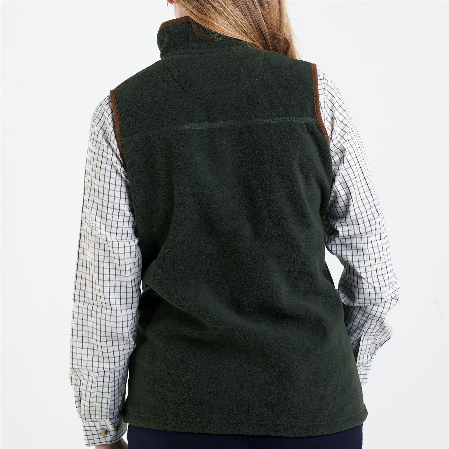 Hazy Blue Womens Sofia Full Zip Fleece Bodywarmer - Image 28