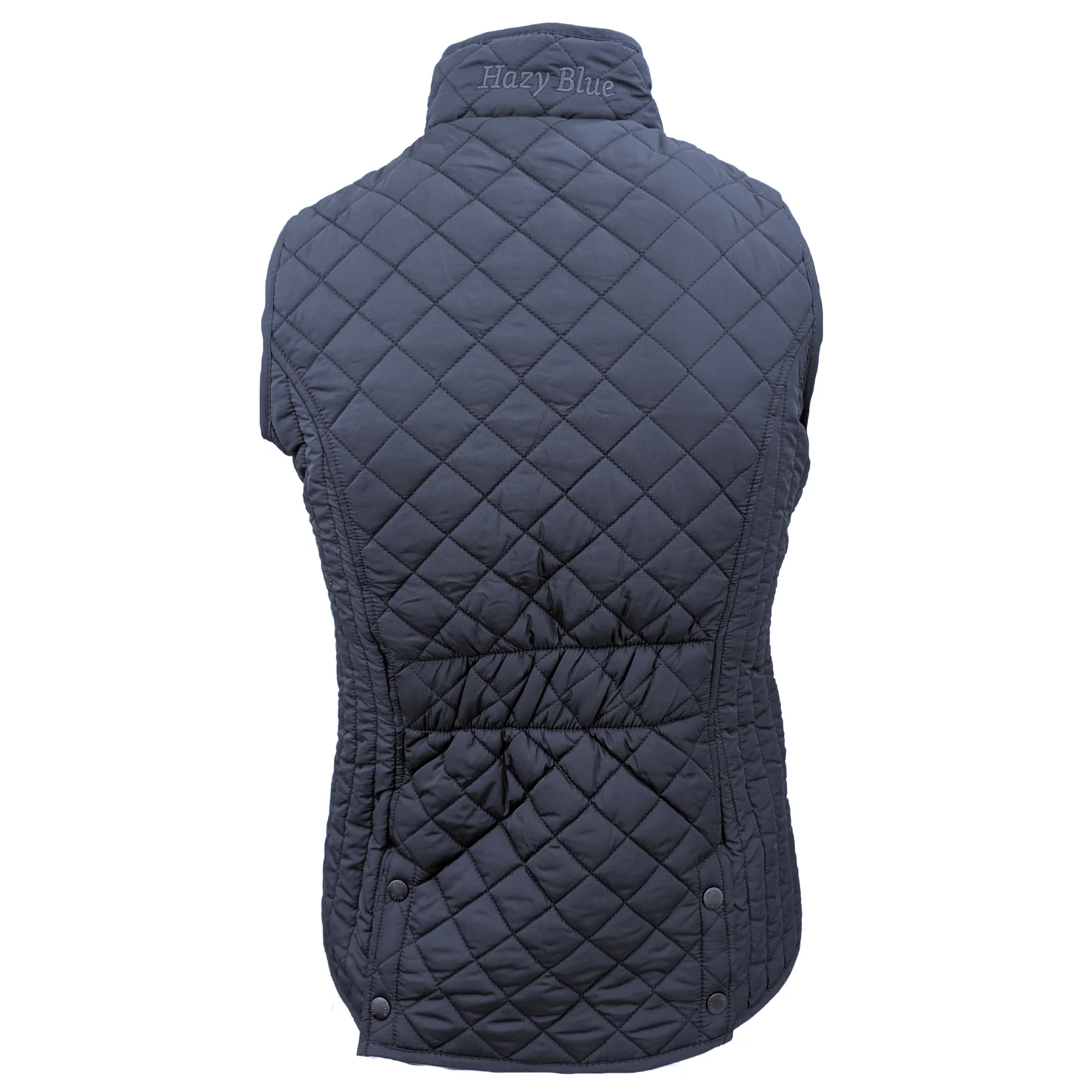 Hazy Blue Tanya Quilted Gilet: Classic Comfort, Modern Style - Image 13