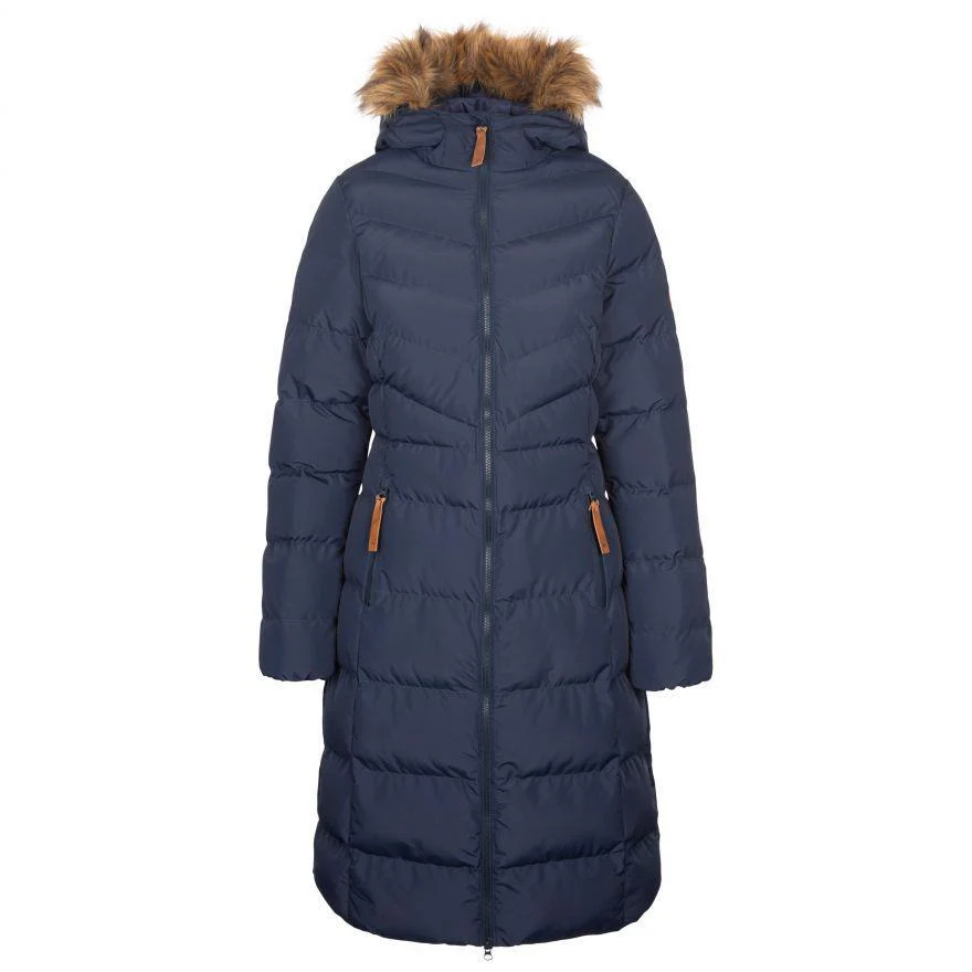 Trespass Audrey Womens Ladies Long Parka Coat - Image 8