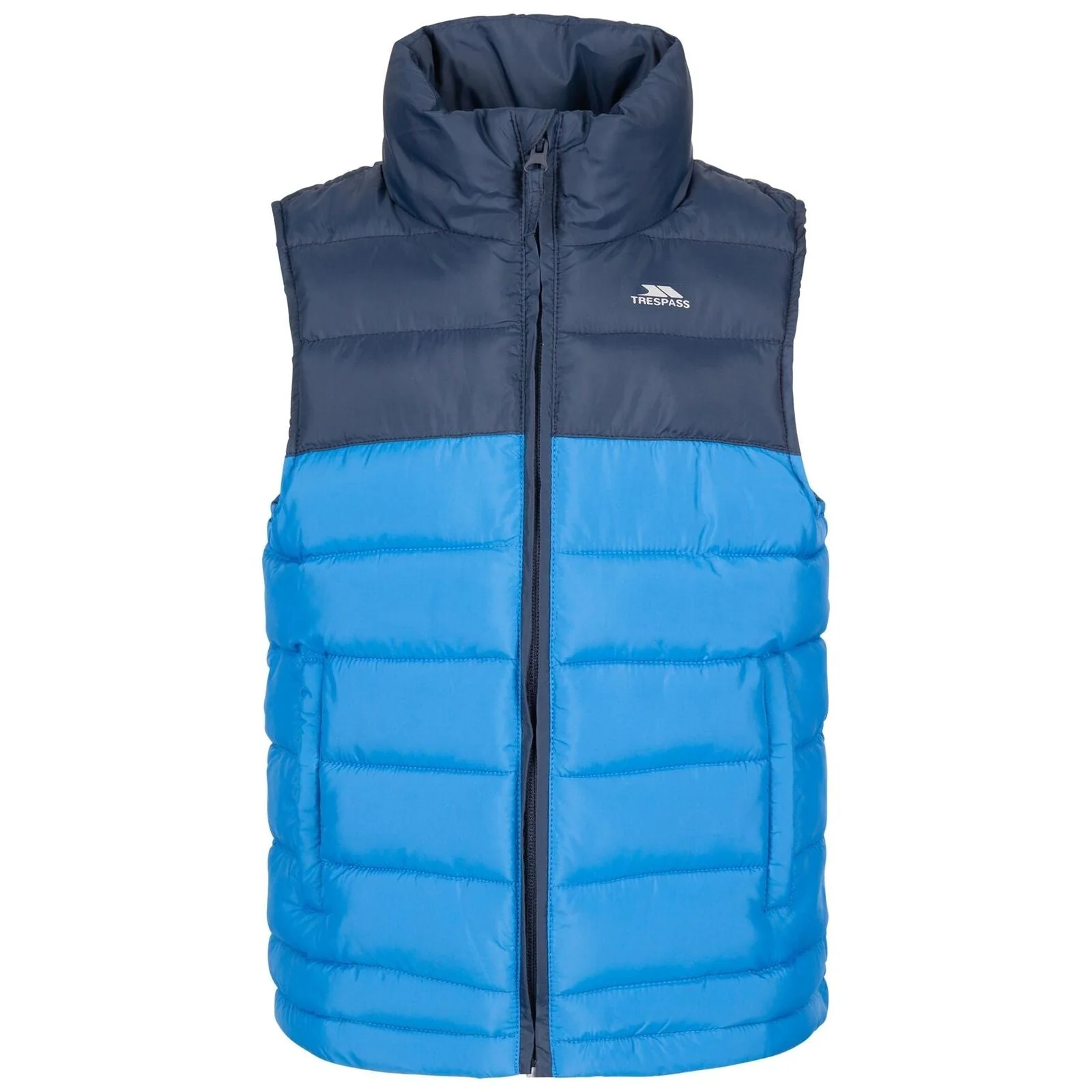 Trespass Oskar Kids Padded Gilet Quilted Bodywarmer with 2 Pockets - Image 3