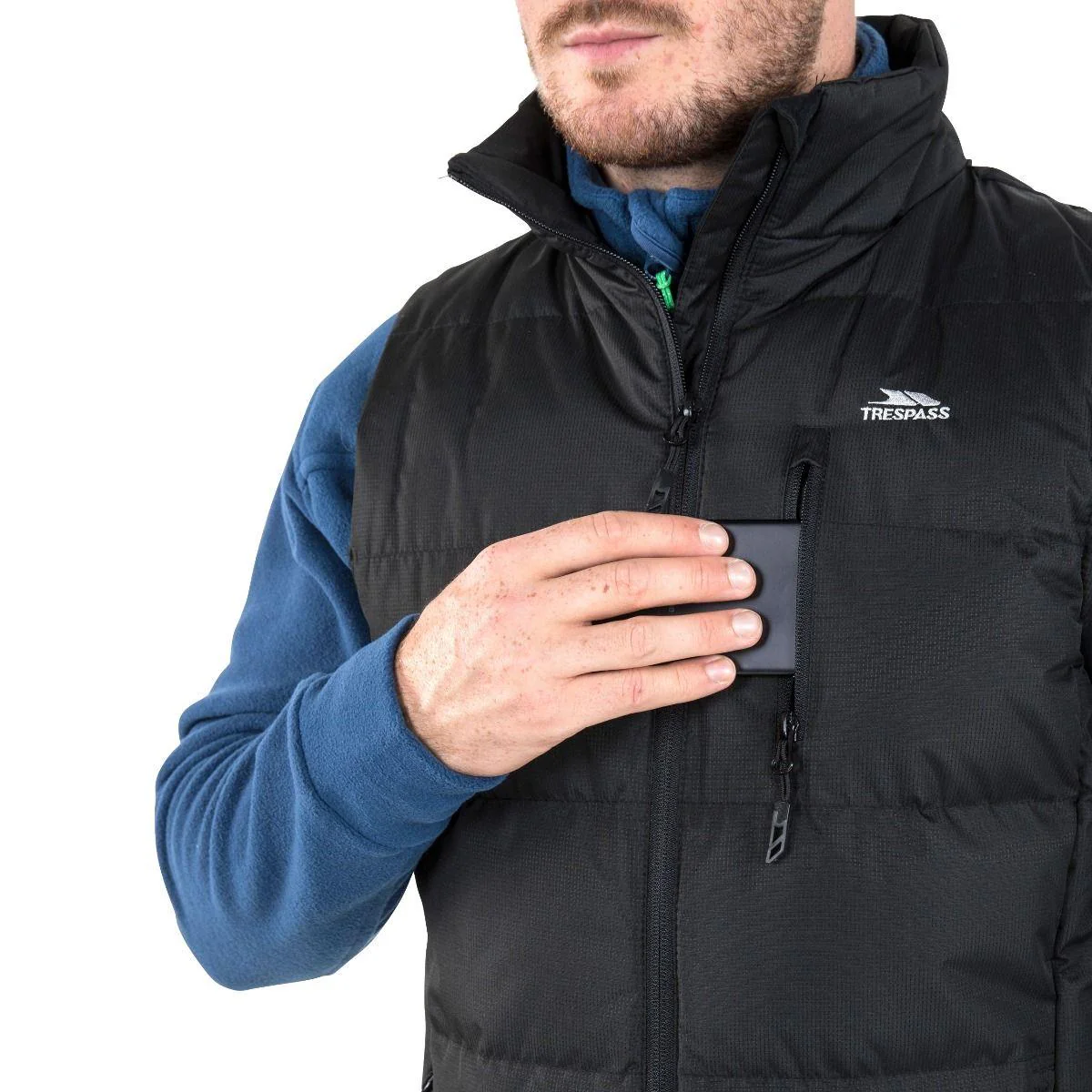 Trespass Mens Clasp Padded Gilet Bodywarmer - Image 4