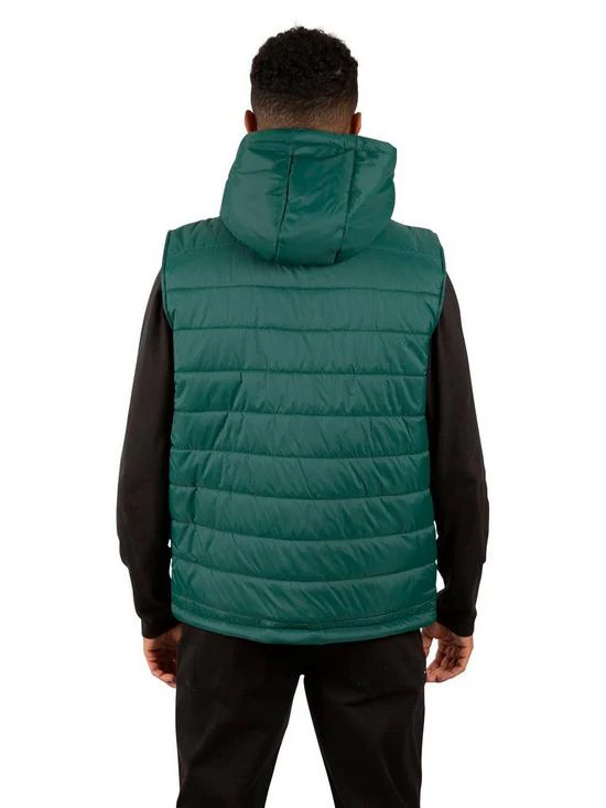 Trespass Mens Franklyn Padded Warm Hooded Insulated Bodywarmer - Image 3