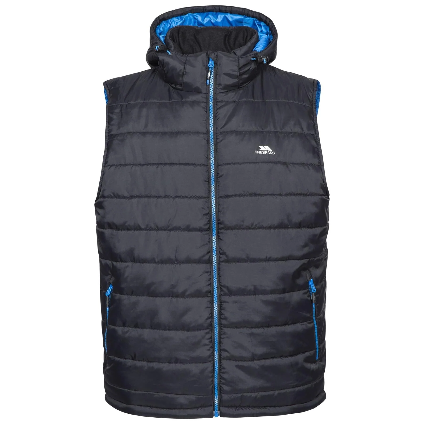 Trespass Mens Franklyn Padded Warm Hooded Insulated Bodywarmer - Image 8