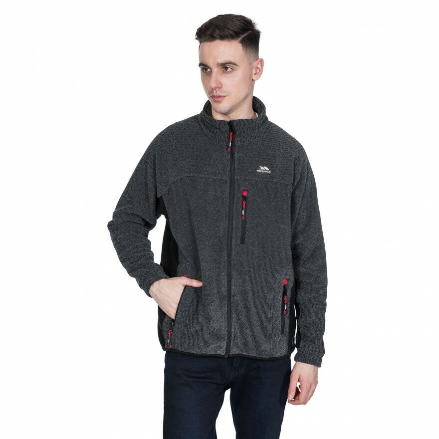 Trespass Mens Jynx Warm Fleece Full Zip Jacket - Image 7
