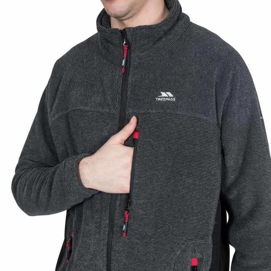 Trespass Mens Jynx Warm Fleece Full Zip Jacket - Image 9