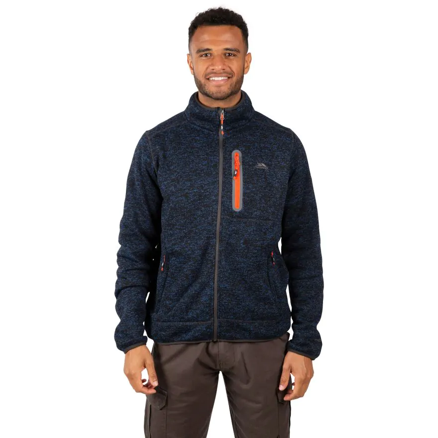 Trespass Mens Marl Fleece Jacket Bingham - Image 11